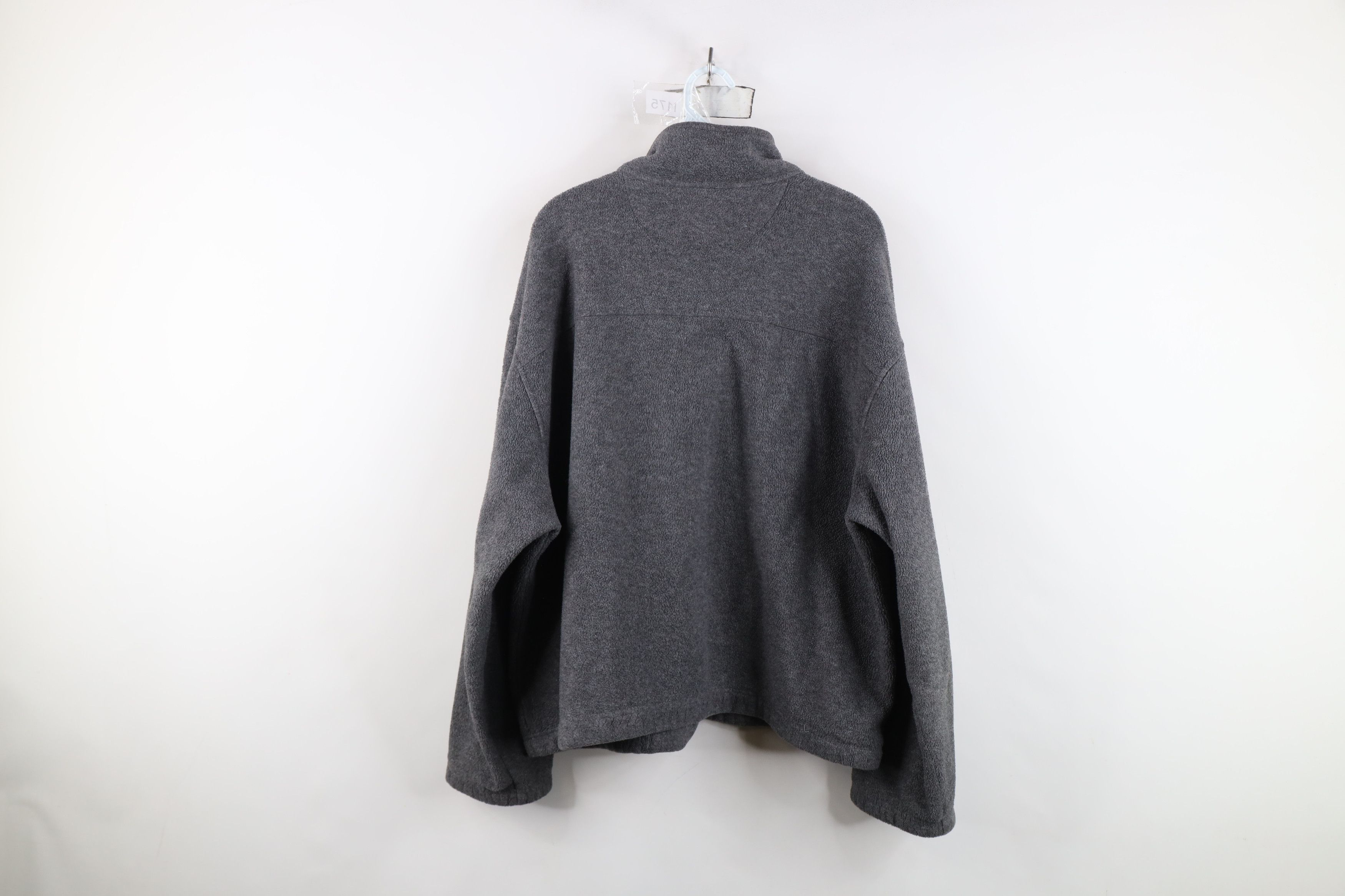 Lands' End Vintage 90s Lands End Blank Boxy Fit Fleece Jacket USA Size US L / EU 52-54 / 3 - 13 Thumbnail