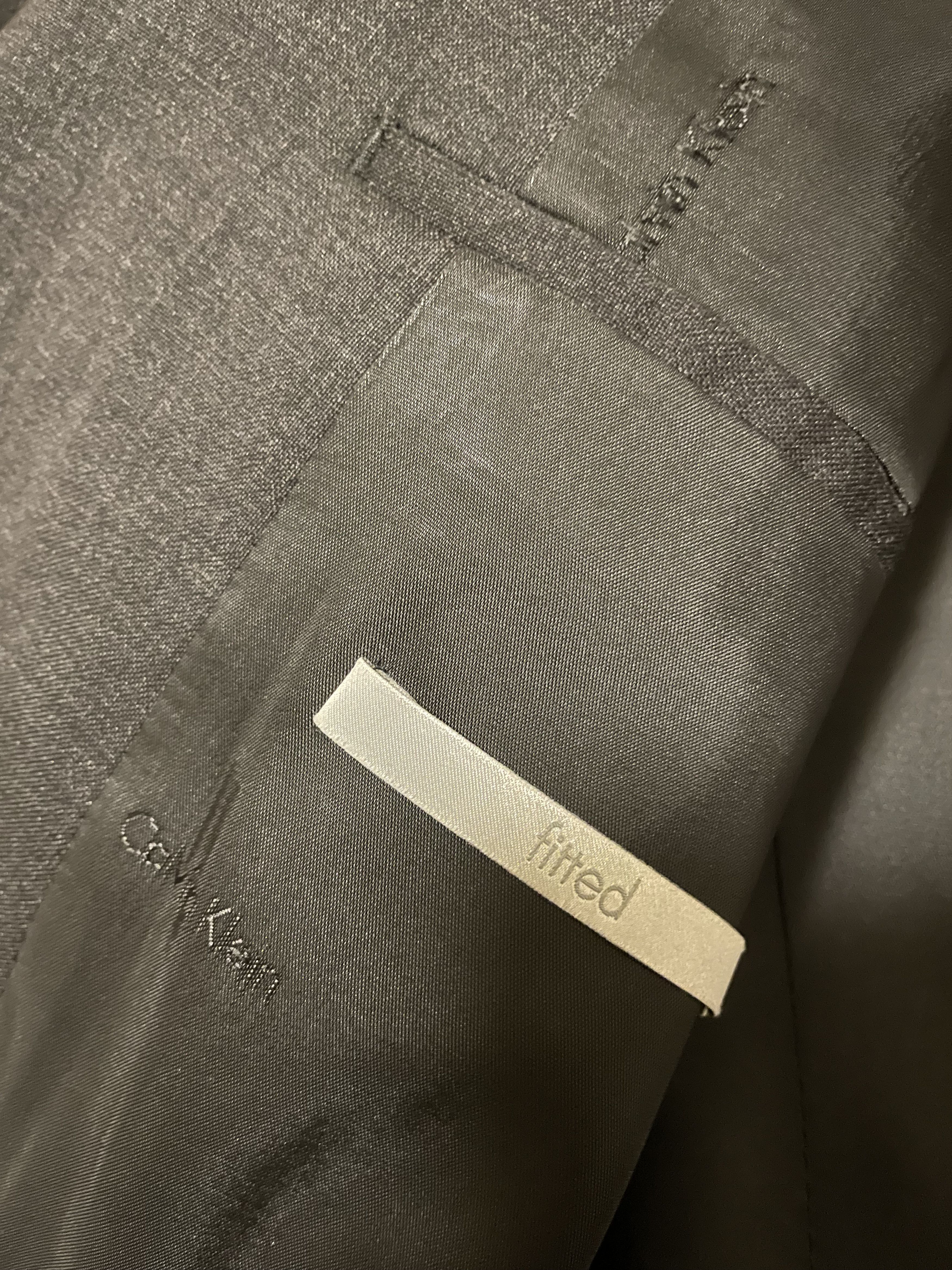 Calvin Klein Calvin Klein Wool Blazers jacket size 46 Size 46S - 5 Thumbnail