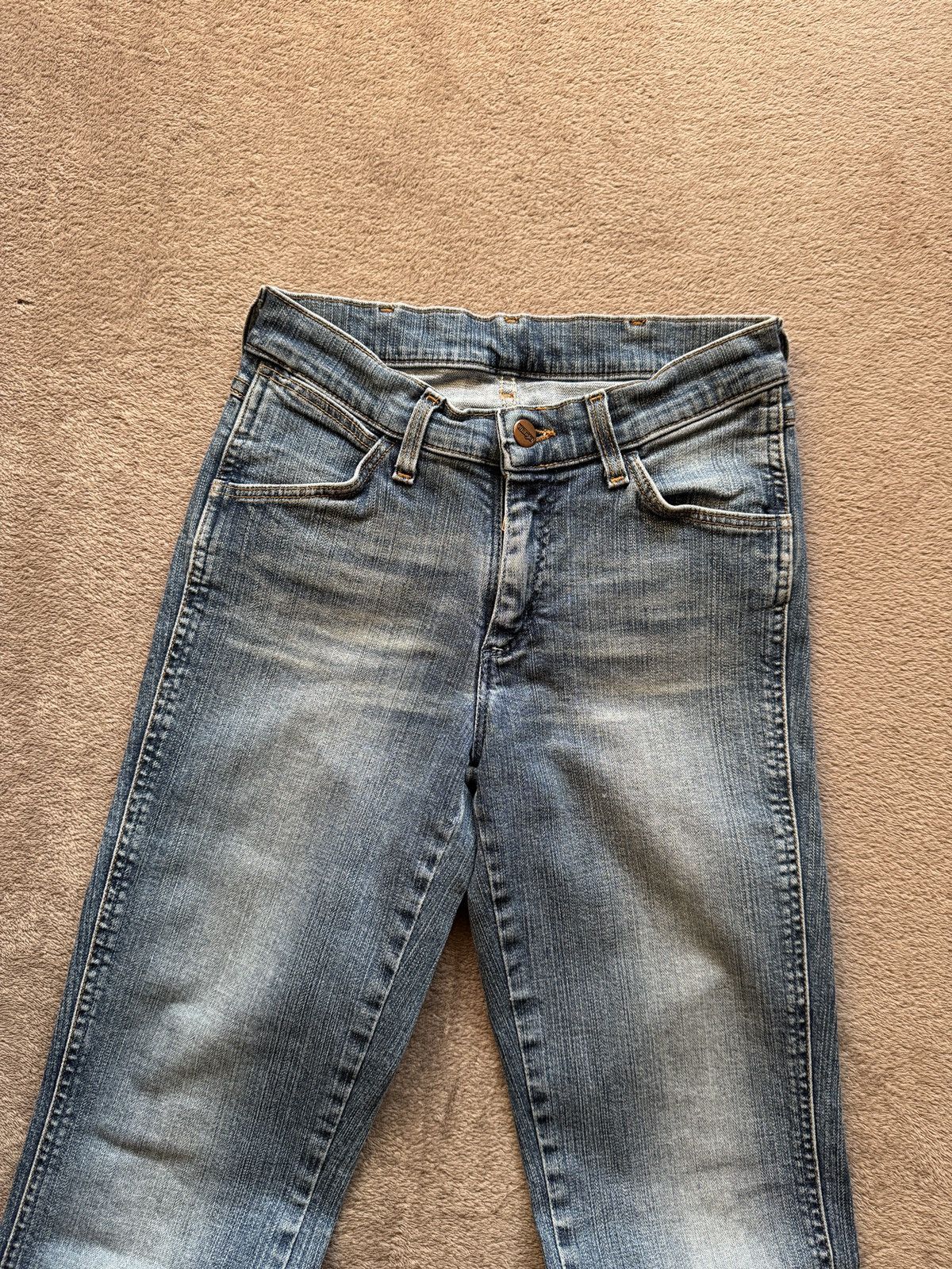 Japanese Brand Flared Wrangler Y2K vintage Crazy Jean LGB ifsixwasnine vibe Size 28" / US 6 / IT 42 - 3 Thumbnail