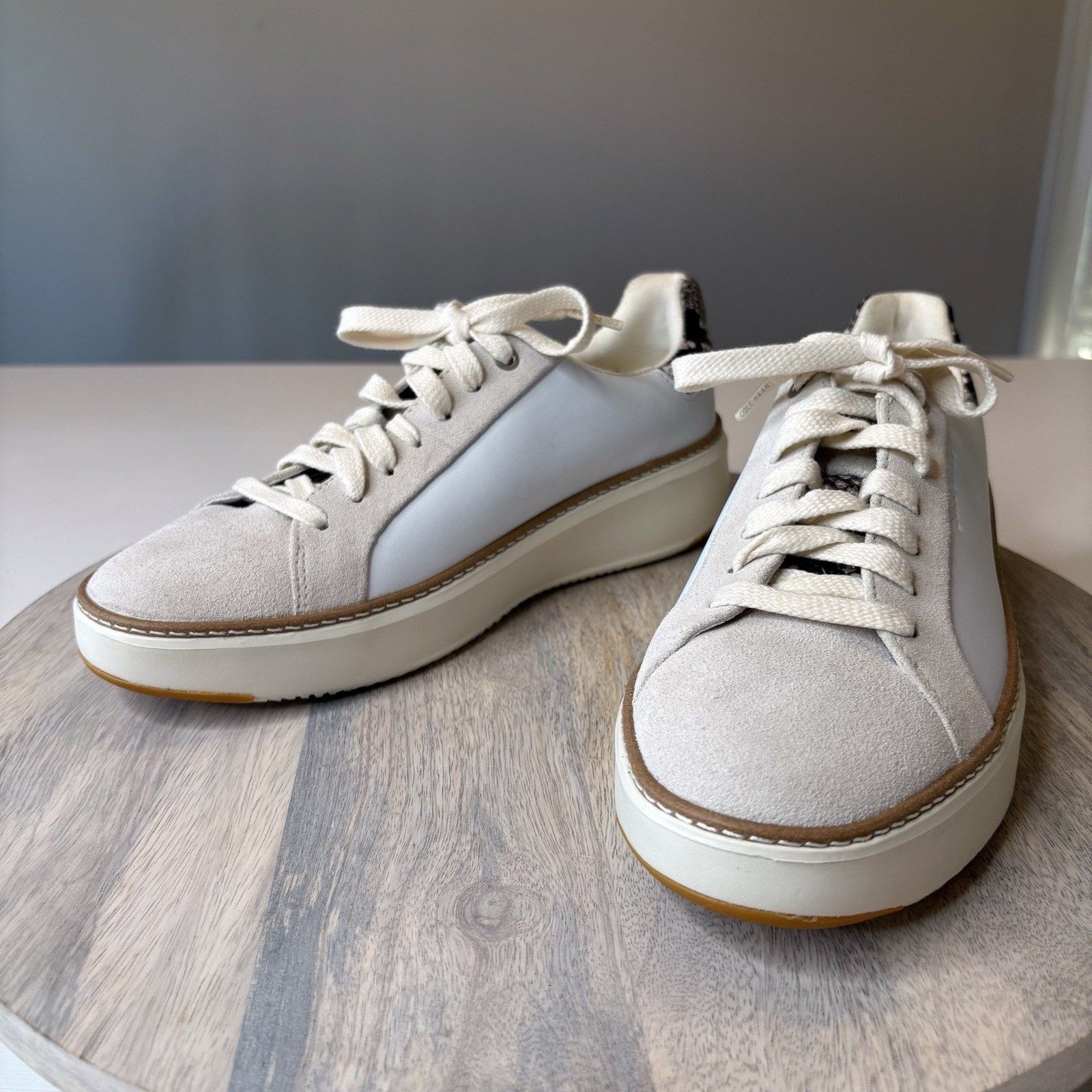 Cole Haan Cole Haan Women's GrandPrø Topspin Leather Sneakers 8.5 B Size US 8.5 / IT 38.5 - 3 Thumbnail