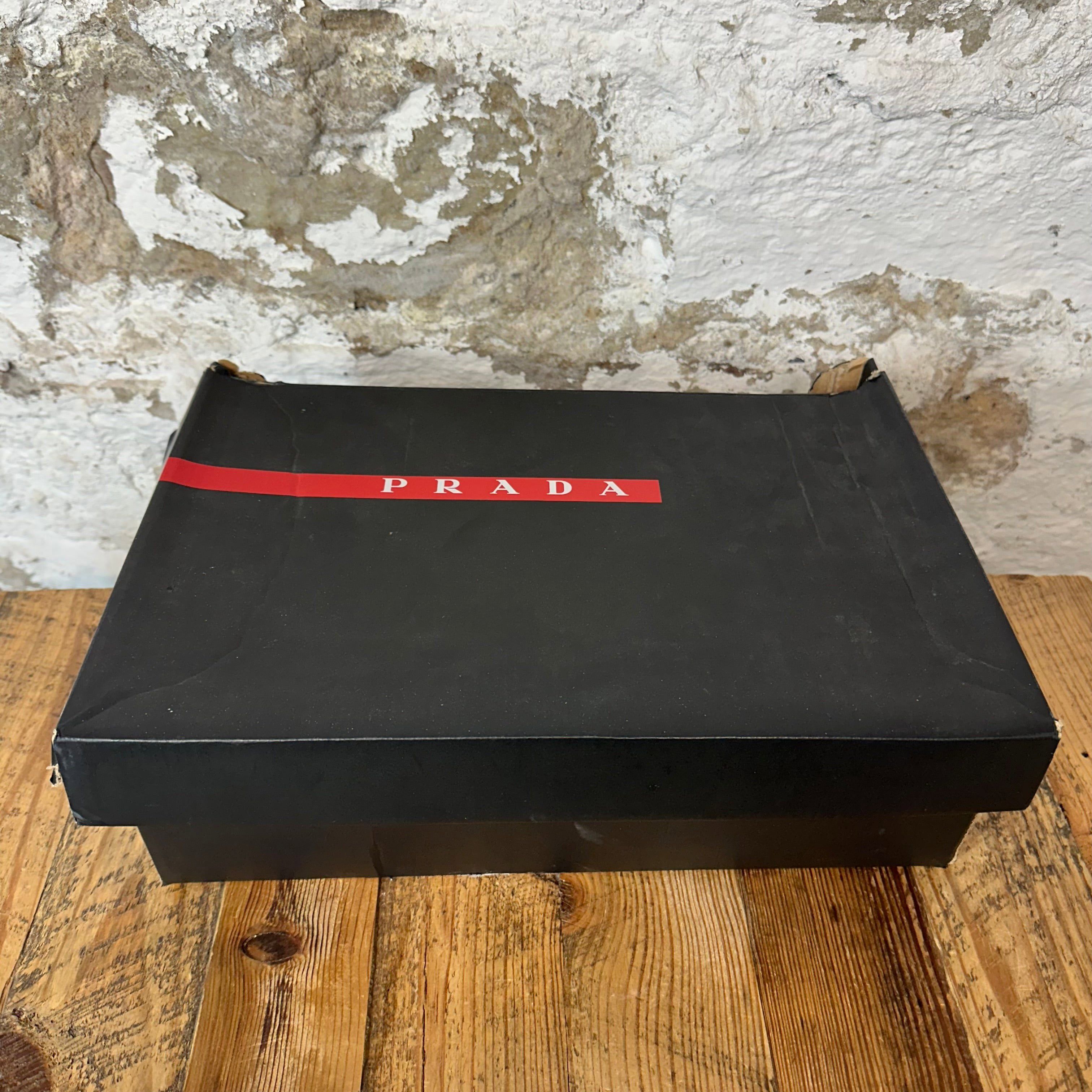 Prada Prada Americas Black Patent Cream White Sneaker Size 8 Size US 8 / EU 41 - 8 Thumbnail