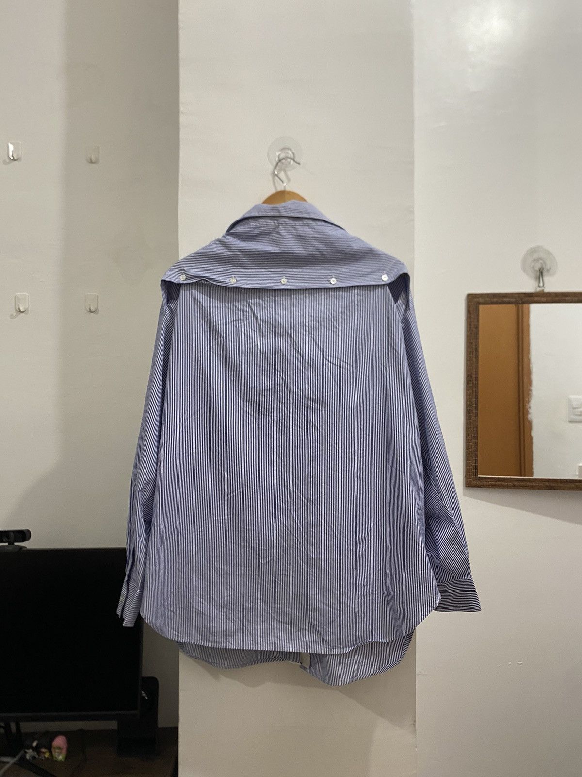 Alexander Wang RARE ALEXANDER WANG HALTER POPLIN SHIRT TOP Size M / US 6-8 / IT 42-44 - 5 Thumbnail