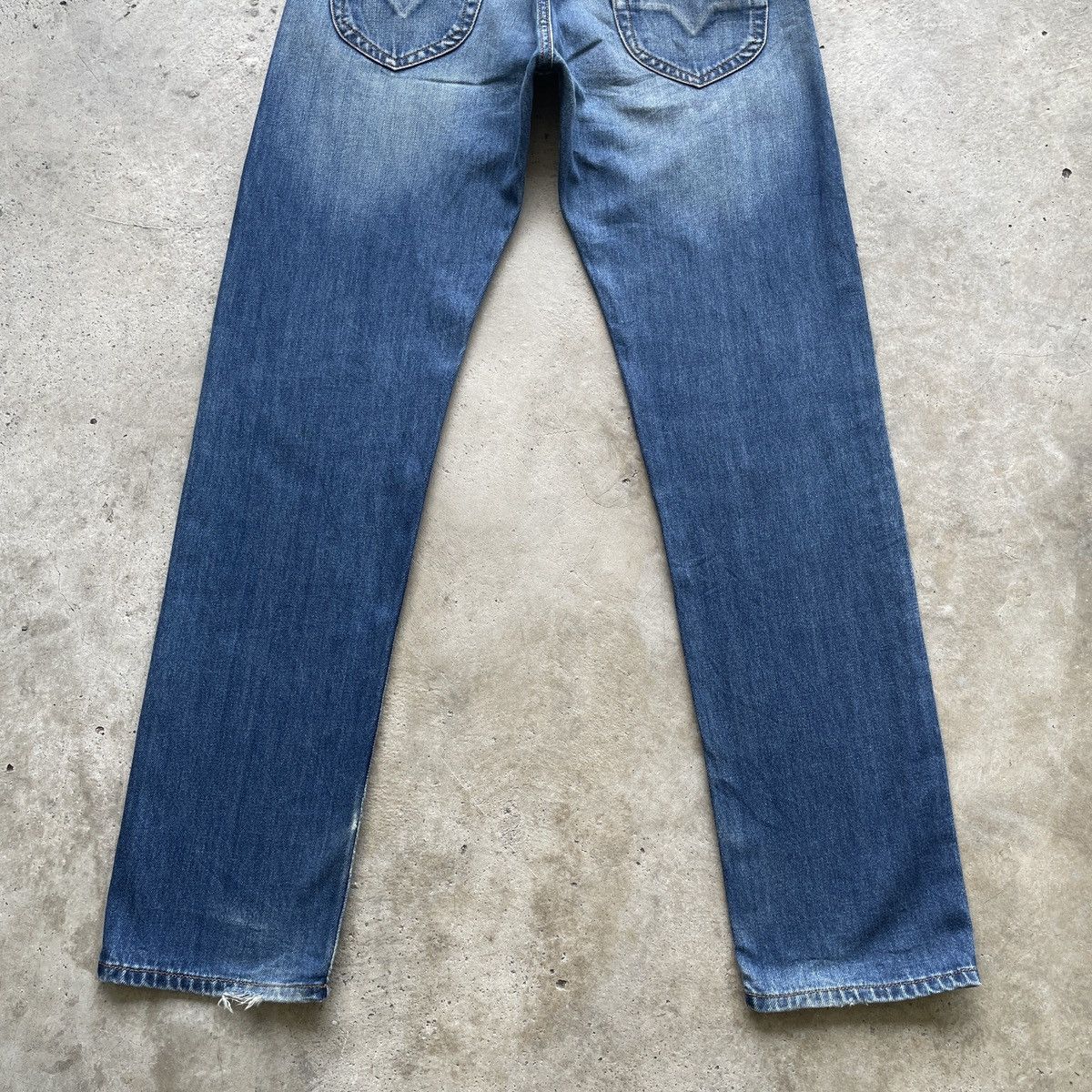 Diesel Vintage Diesel Industry FlyButton Denim Faded Jeans Pants Size US 32 / EU 48 - 12 Thumbnail