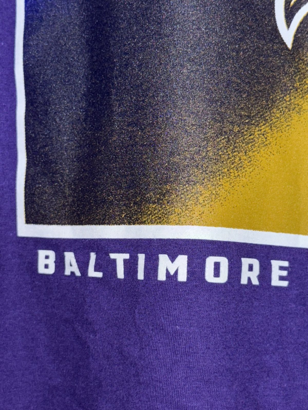 NFL NFL Team Apparel Baltimore Ravens Football Graphic Shirt 3XL Size US XXL / EU 58 / 5 - 4 Thumbnail