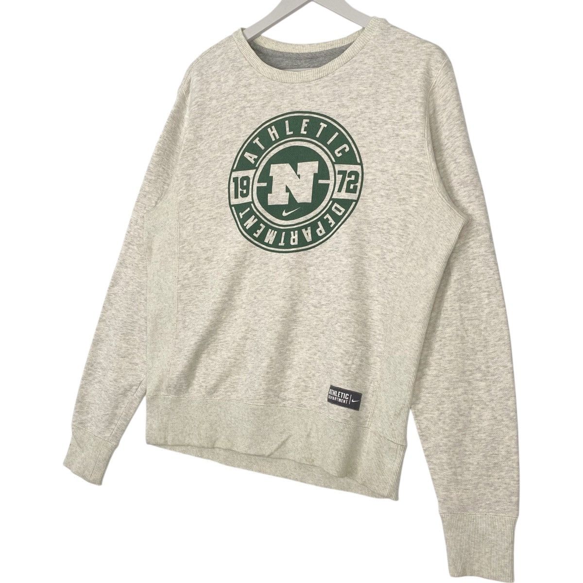 Vintage Vintage Athletic Sweatshirt Crewneck Big Logo Gray Size M Size US M / EU 48-50 / 2 - 2 Thumbnail