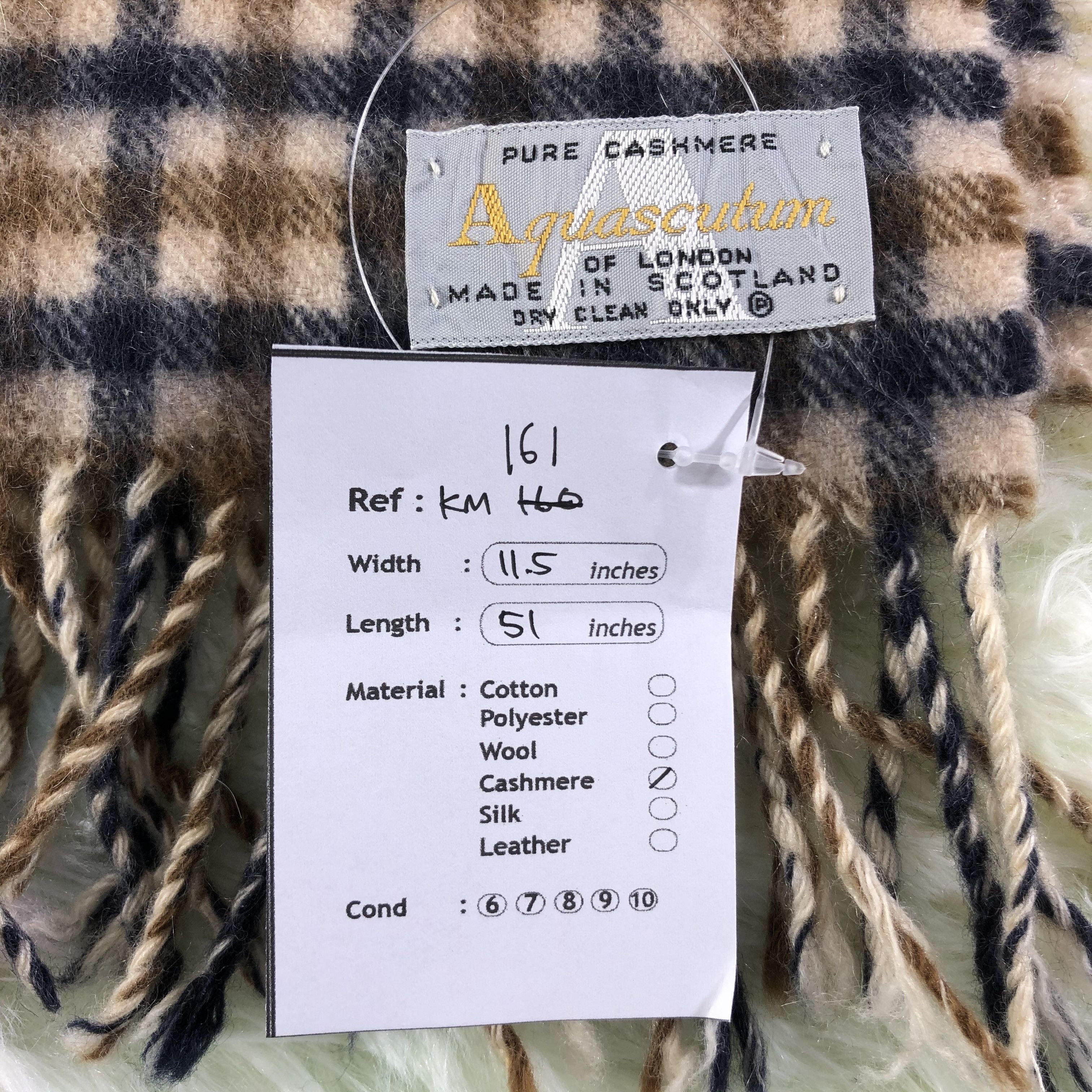 Aquascutum Aquascutum Scarf / Muffler / Neckwear - KM161 Size ONE SIZE - 5 Thumbnail
