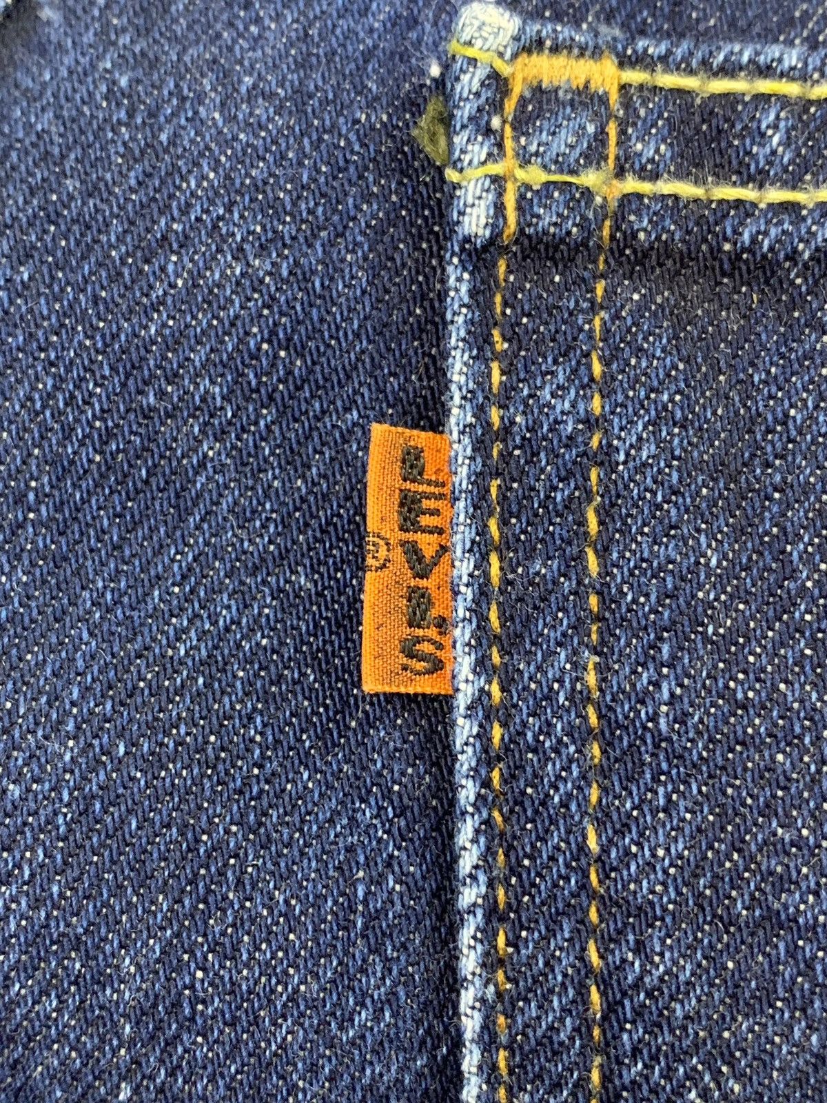 Levi's × Levi's Vintage Clothing Vintage 90s Levis Orange Tab Big E Blue Denim Shorts Size 30" / US 8 / IT 44 - 11 Thumbnail