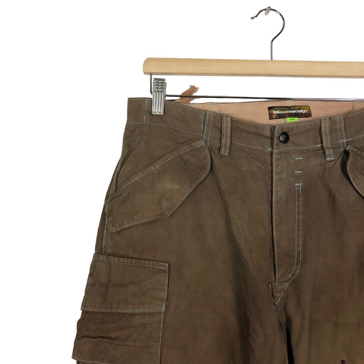 Hysteric Glamour 🔥Bush Cargo Pants Balanceweardesign Multi Pocket Cargo Size US 30 / EU 46 - 5 Thumbnail
