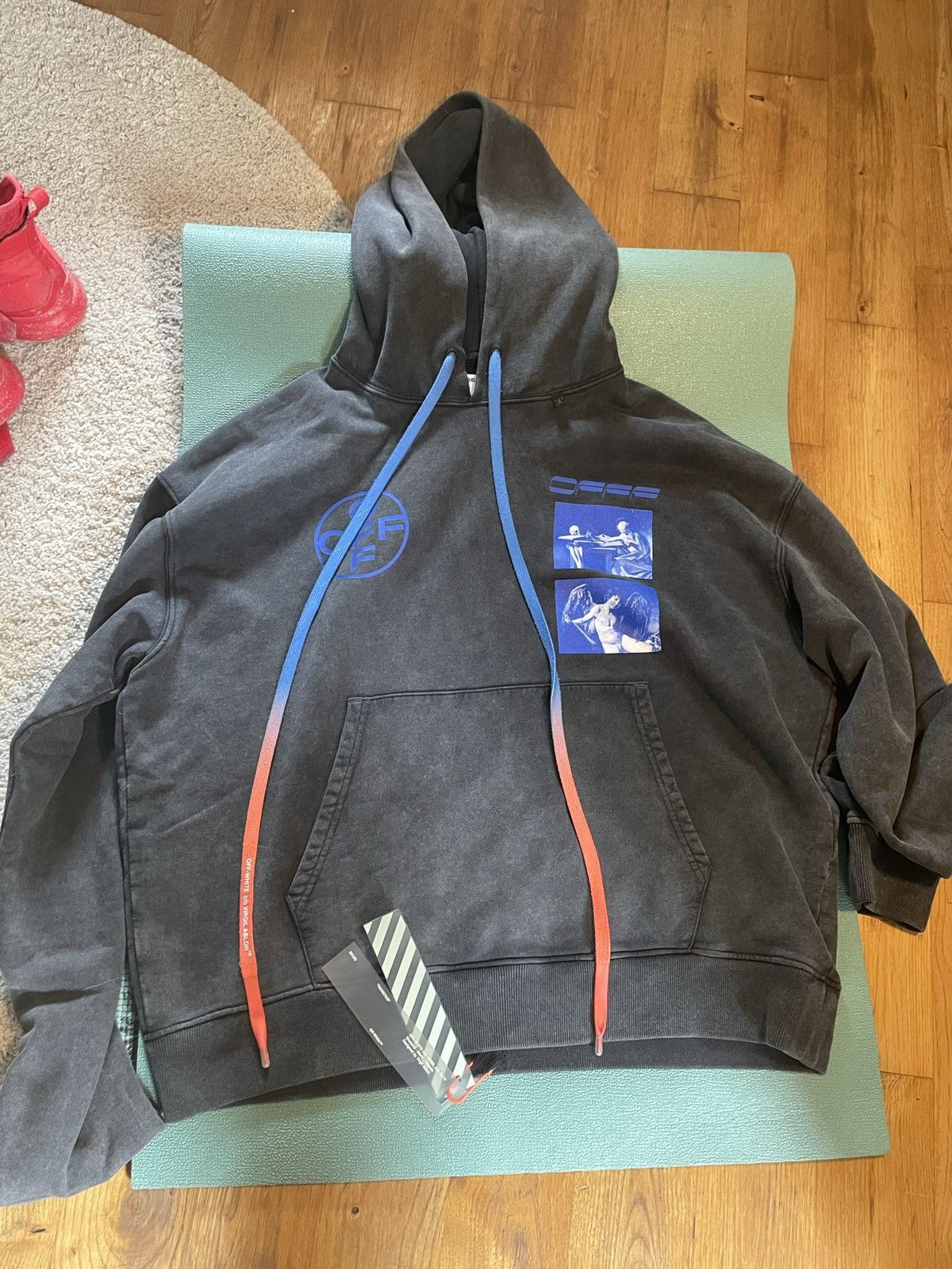 Off-White Off White Hardcore Caravaggio Hoodie Size US L / EU 52-54 / 3 - 6 Thumbnail