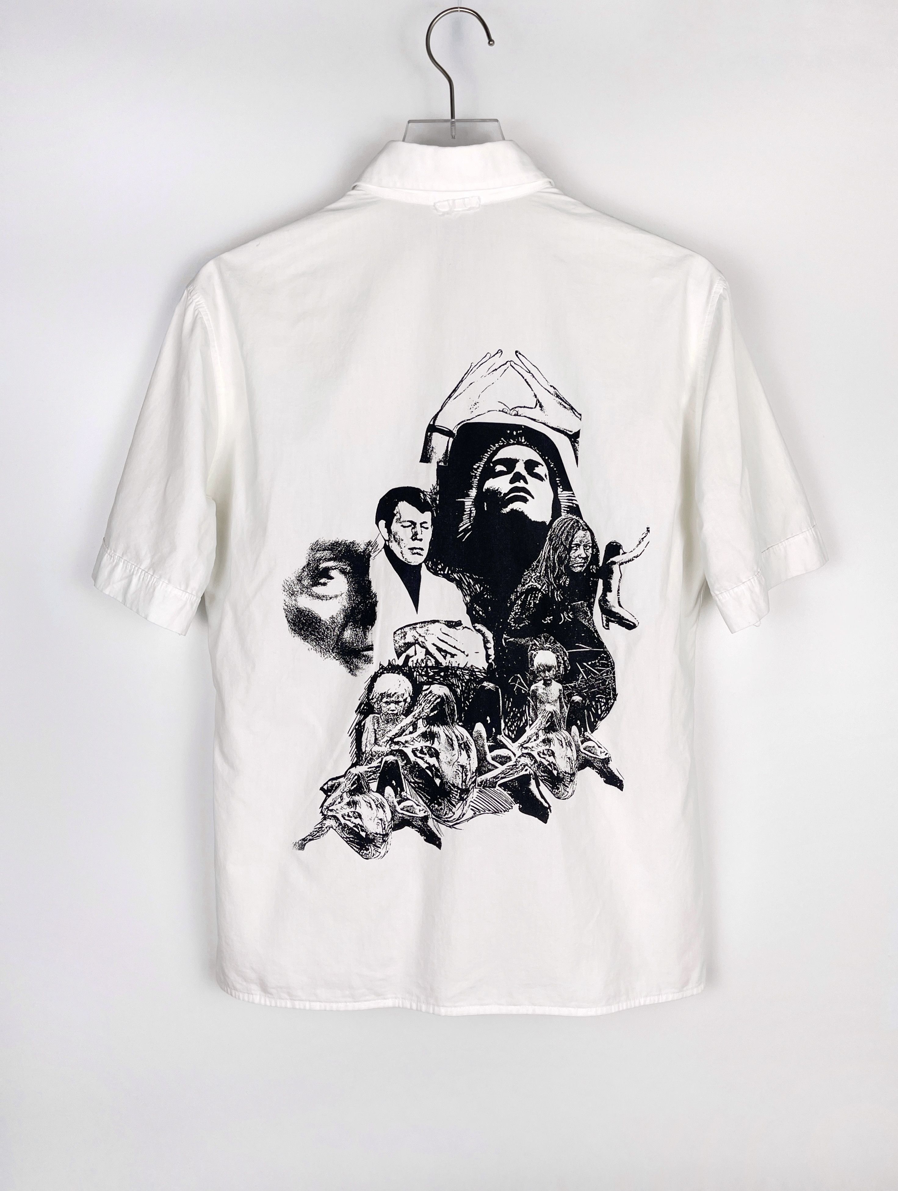 image of Raf Simons S/s2004 Siddhartha Shirt in White, Men's (Size Medium)