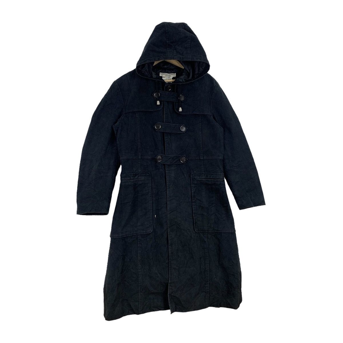 KATHARINE HAMNETT London Fashion Designer Long Coat Jacket
