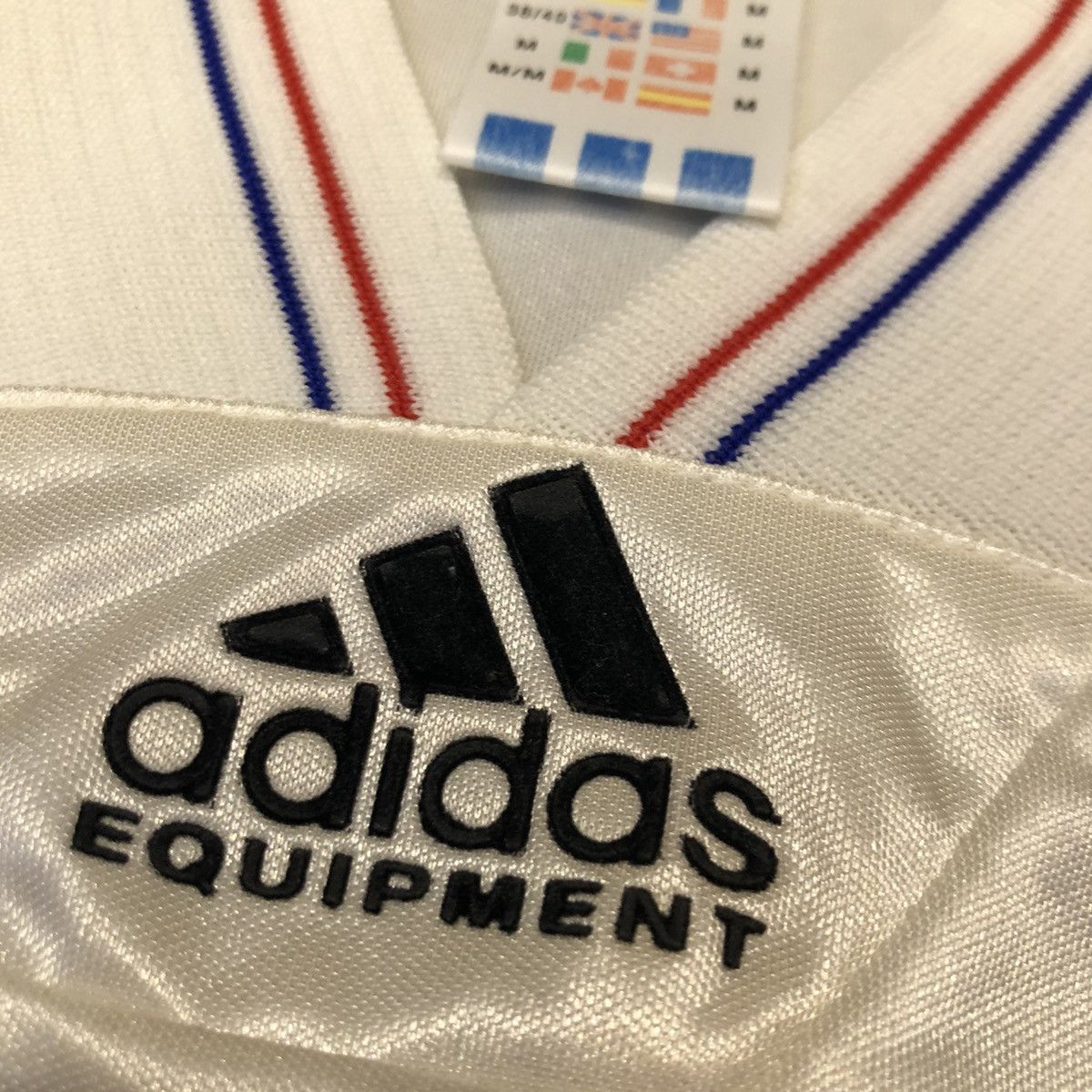 Adidas Marseille 93/94 home shirt (blokecore) Size US M / EU 48-50 / 2 - 7 Thumbnail