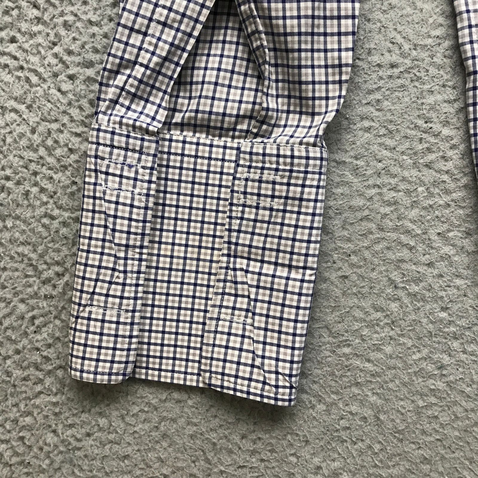 Hawes & Curtis Hawes & Curtis St James Slim Fit Gingham Button Shirt Men M Size US M / EU 48-50 / 2 - 10 Thumbnail