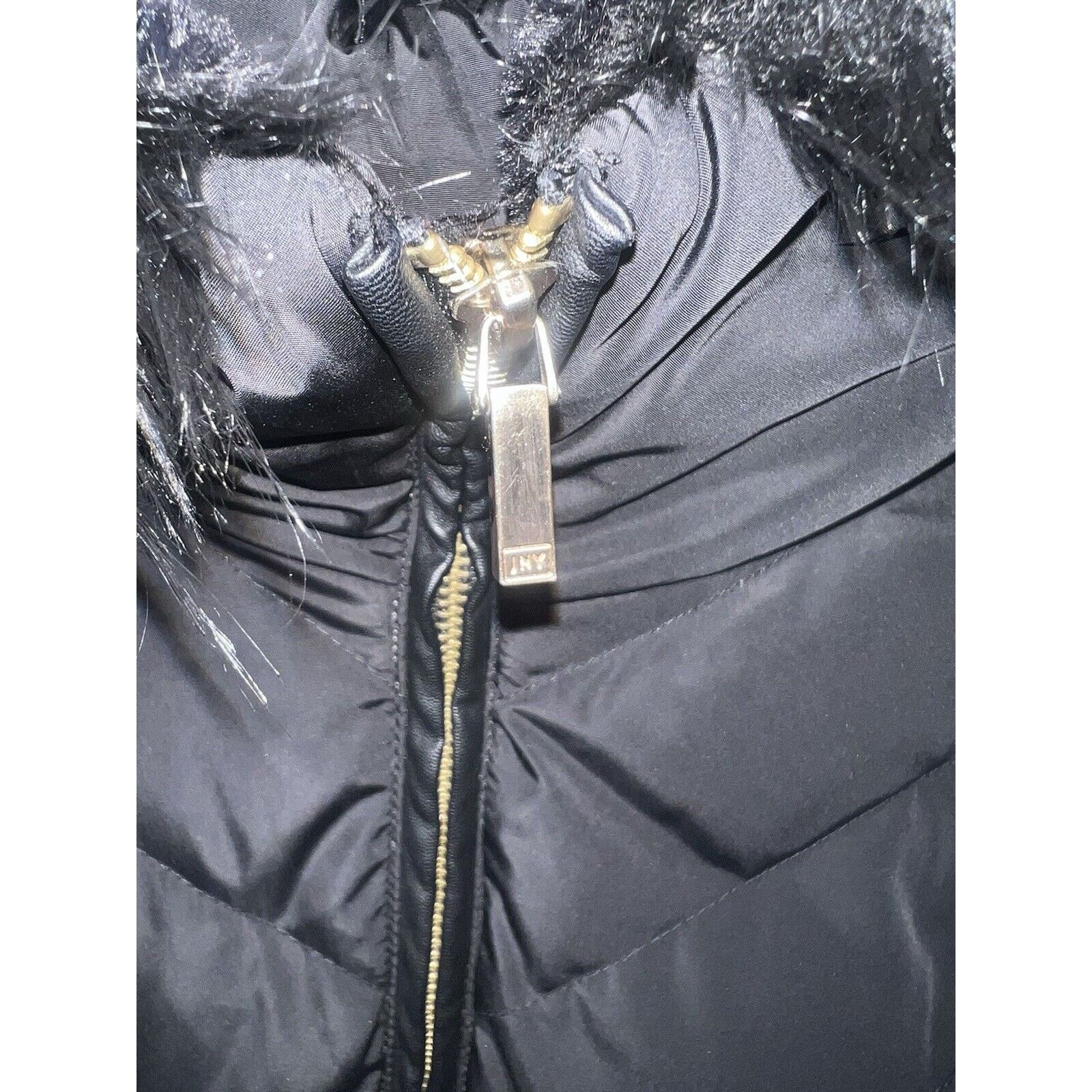 Jones New York Jones New York Women’s Down Coat Black Medium Ladies Jacket Size M / US 6-8 / IT 42-44 - 5 Thumbnail