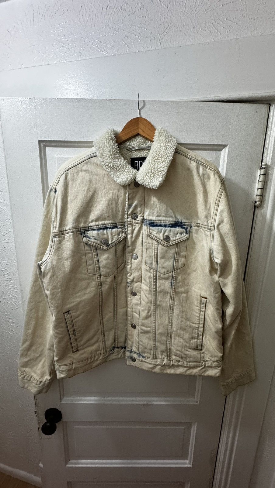 Bdg BDG Sherpa Denim Jacket Size US L / EU 52-54 / 3 - 1 Thumbnail