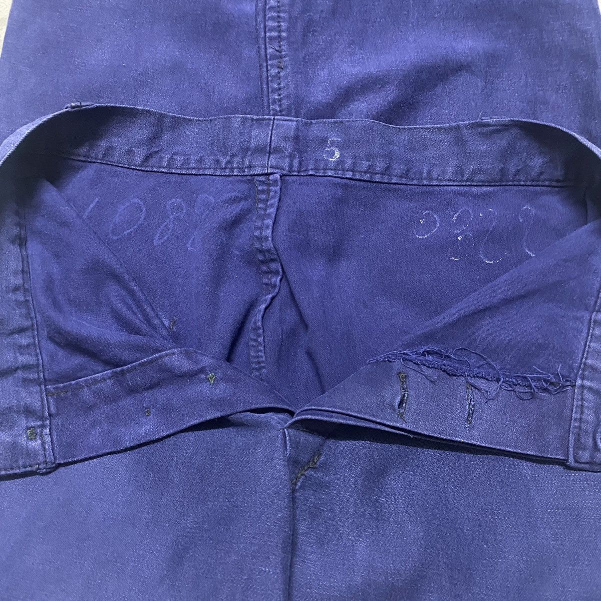 Vintage Vintage 50s French Work Pants Moleskin Size US 30 / EU 46 - 17 Thumbnail