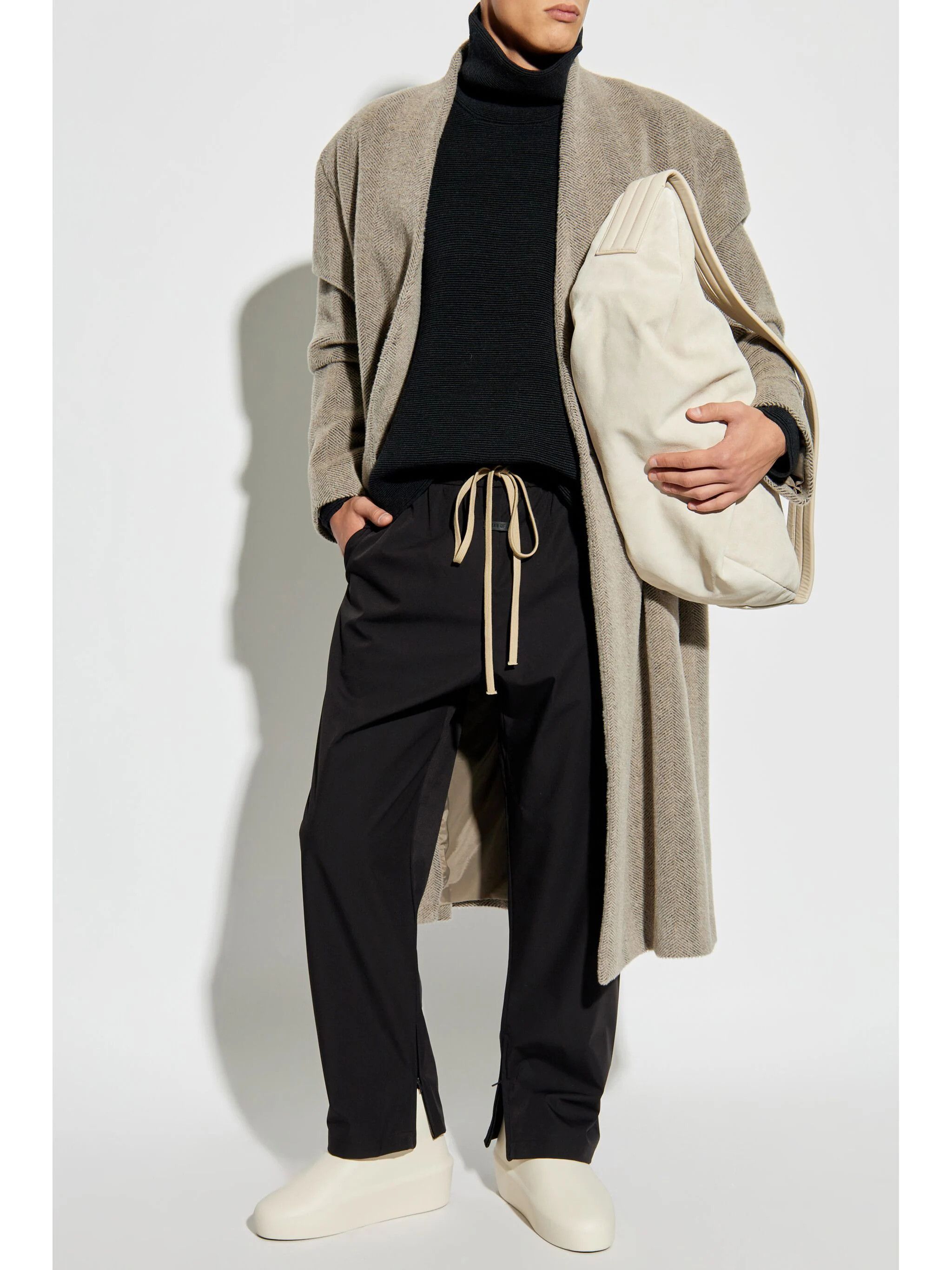 Fear of God o1s22i1n1024 High-Neck Ottoman Pullover Sweater in Black Size US S / EU 44-46 / 1 - 2 Thumbnail
