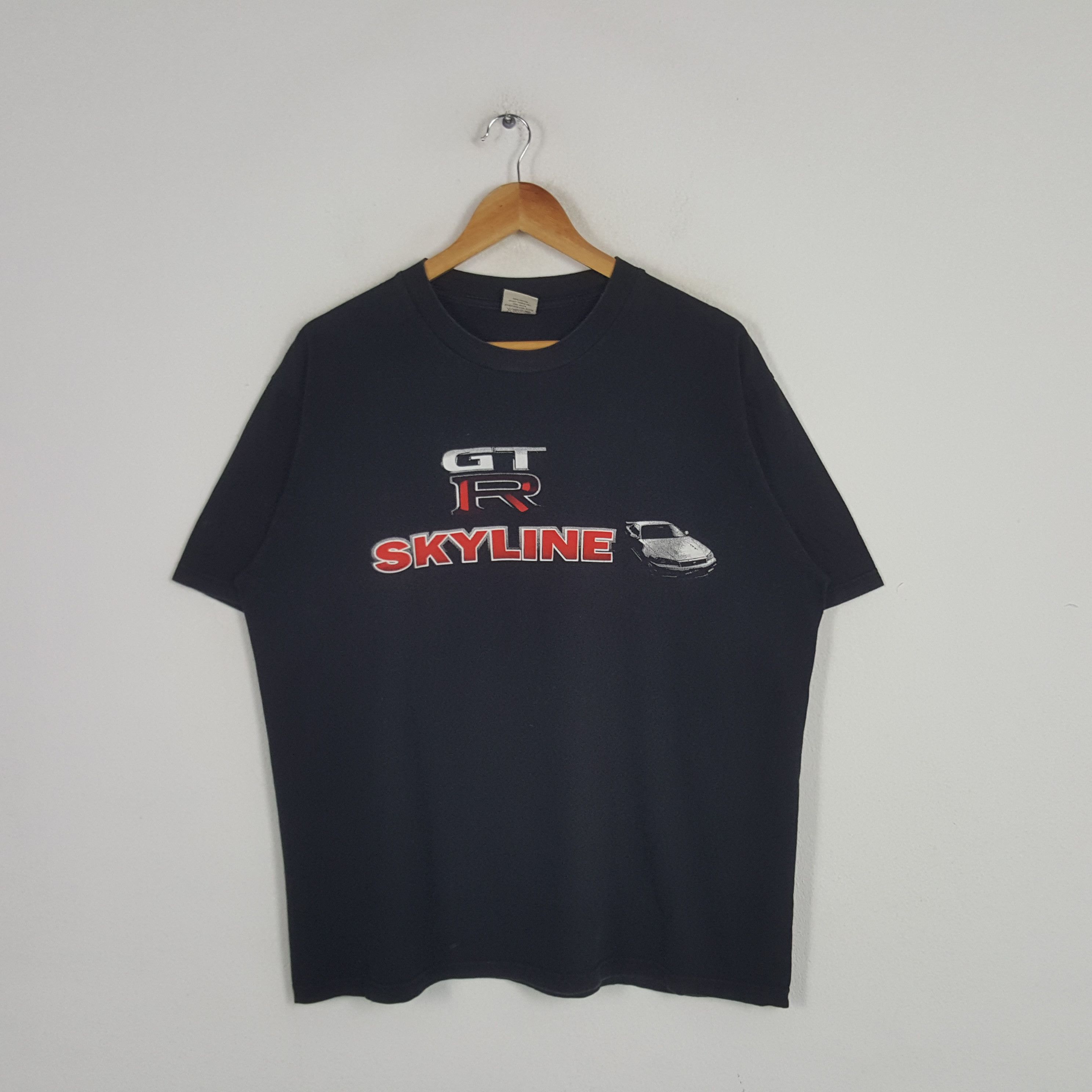 Japanese Brand × Vintage Vintage GTR Skyline Nissan Racing Motorsports Tshirt Size US XL / EU 56 / 4 - 3 Thumbnail