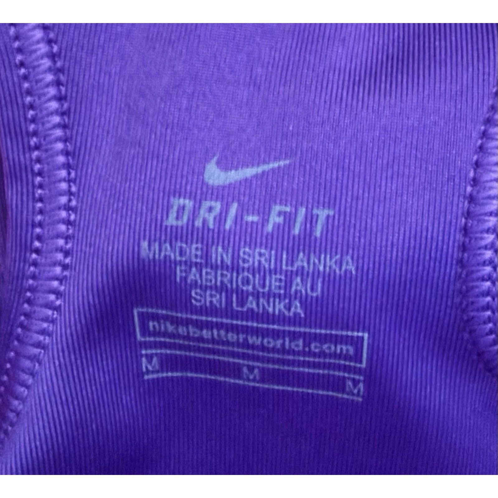 Nike Nike Pro Dri Fit Racerback Medium Support Sports Bra Size M Size M / US 6-8 / IT 42-44 - 3 Thumbnail