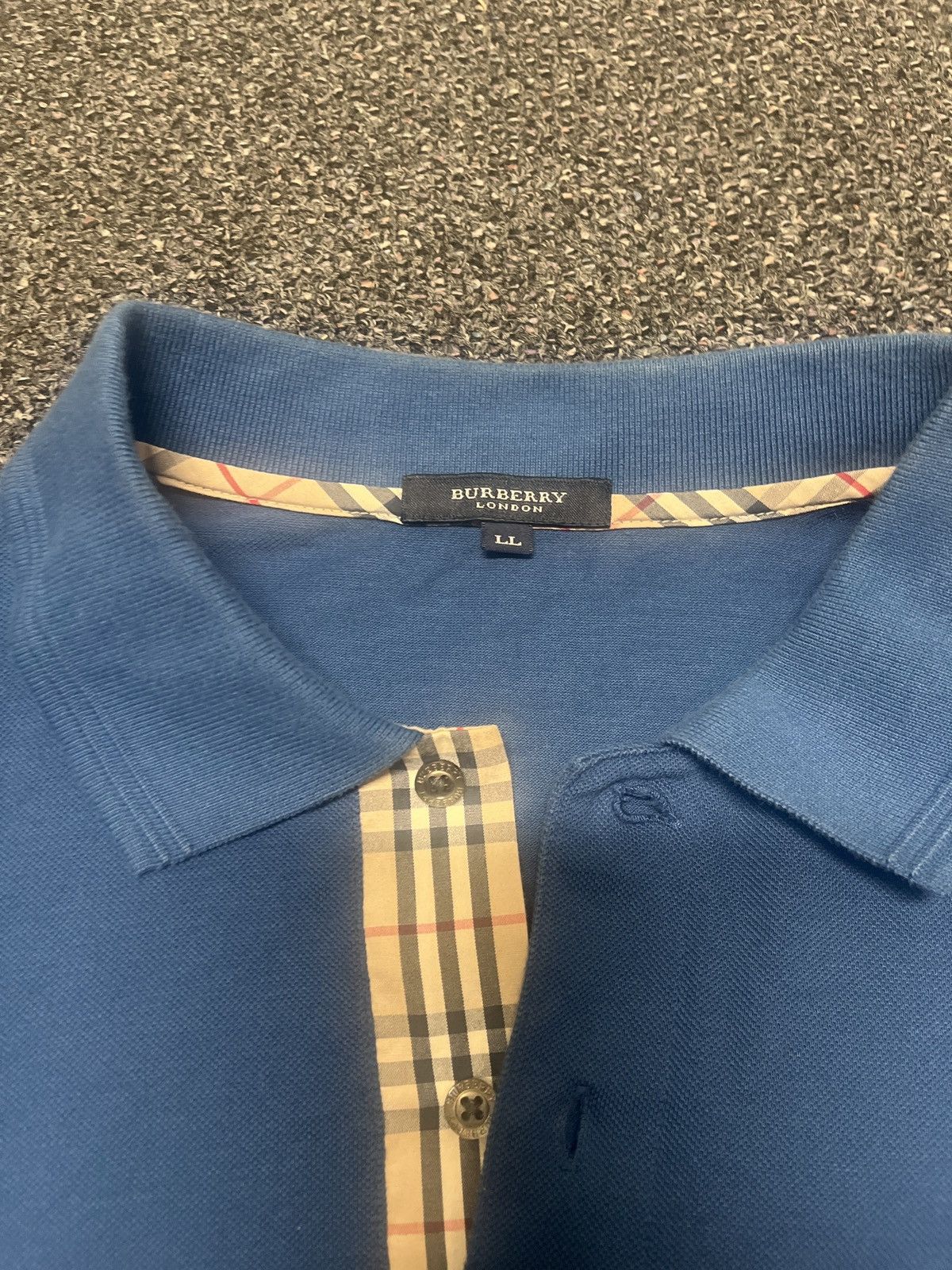 Burberry × Vintage Burberry long sleeve polo Size US M / EU 48-50 / 2 - 2 Thumbnail