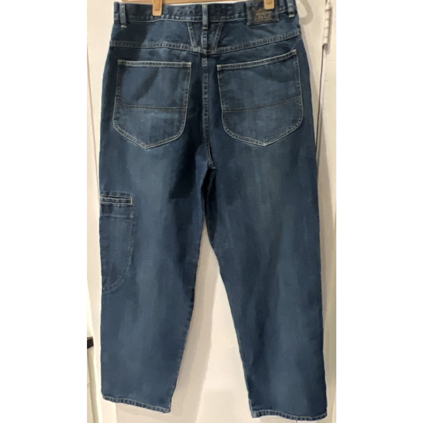 Vintage VINTAGE Marithe Francois Girbaud Jeans Mens 36 Blue Denim Hip Hop VTG Tapered Straight Leg Mens Jeans Size US 36 / EU 52 - 2 Thumbnail