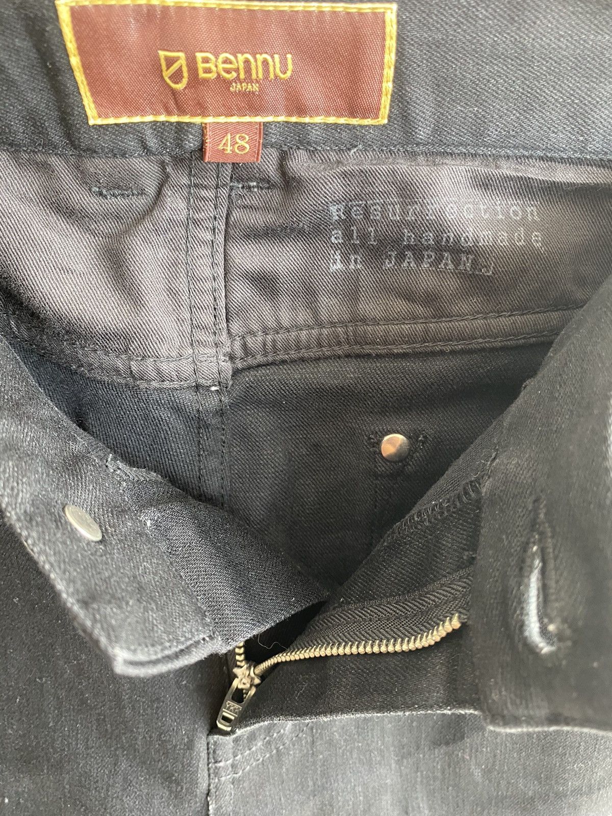 Japanese Brand Bennu Japan X Resurrection Handmade Japan Distressed Jeans Size US 30 / EU 46 - 5 Thumbnail