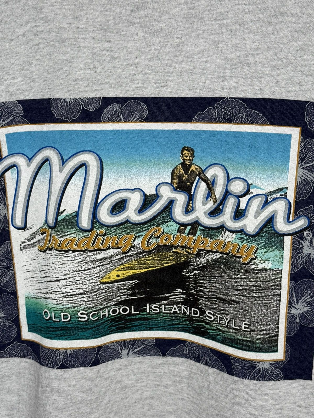 Vintage Marlin Trading Company T-Shirt Surf Old School Island Style Size US L / EU 52-54 / 3 - 10 Thumbnail