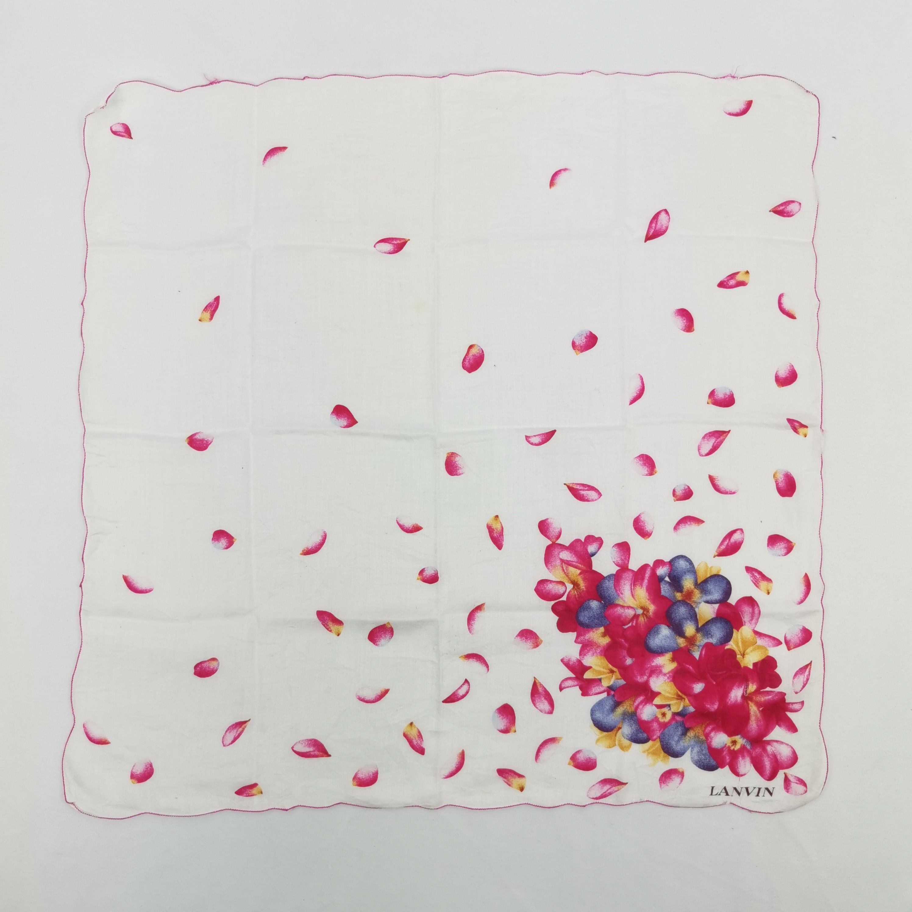 Lanvin Vintage Lanvin Handkerchief Neckerchief Bandana Size ONE SIZE - 2 Thumbnail