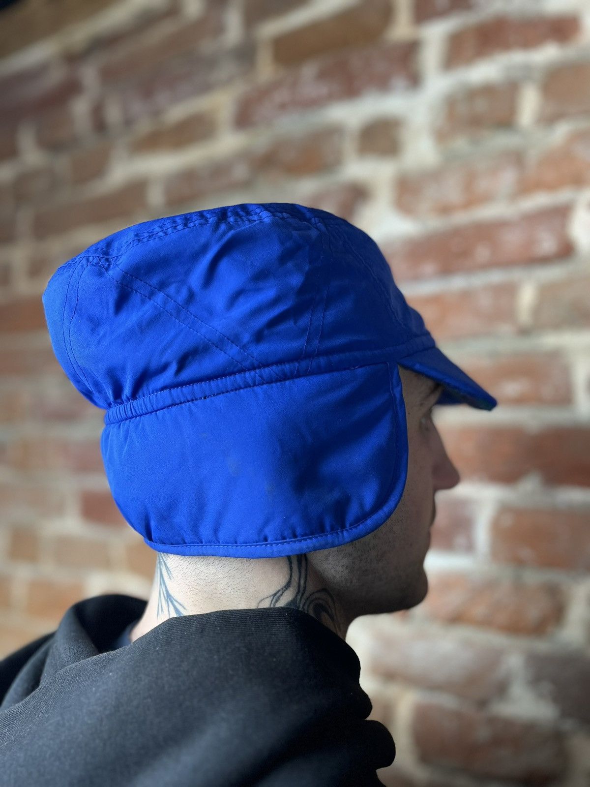 Fila 🎿Fila 90s vintage double-sided fleece trapper ski hat cap Size ONE SIZE - 8 Thumbnail
