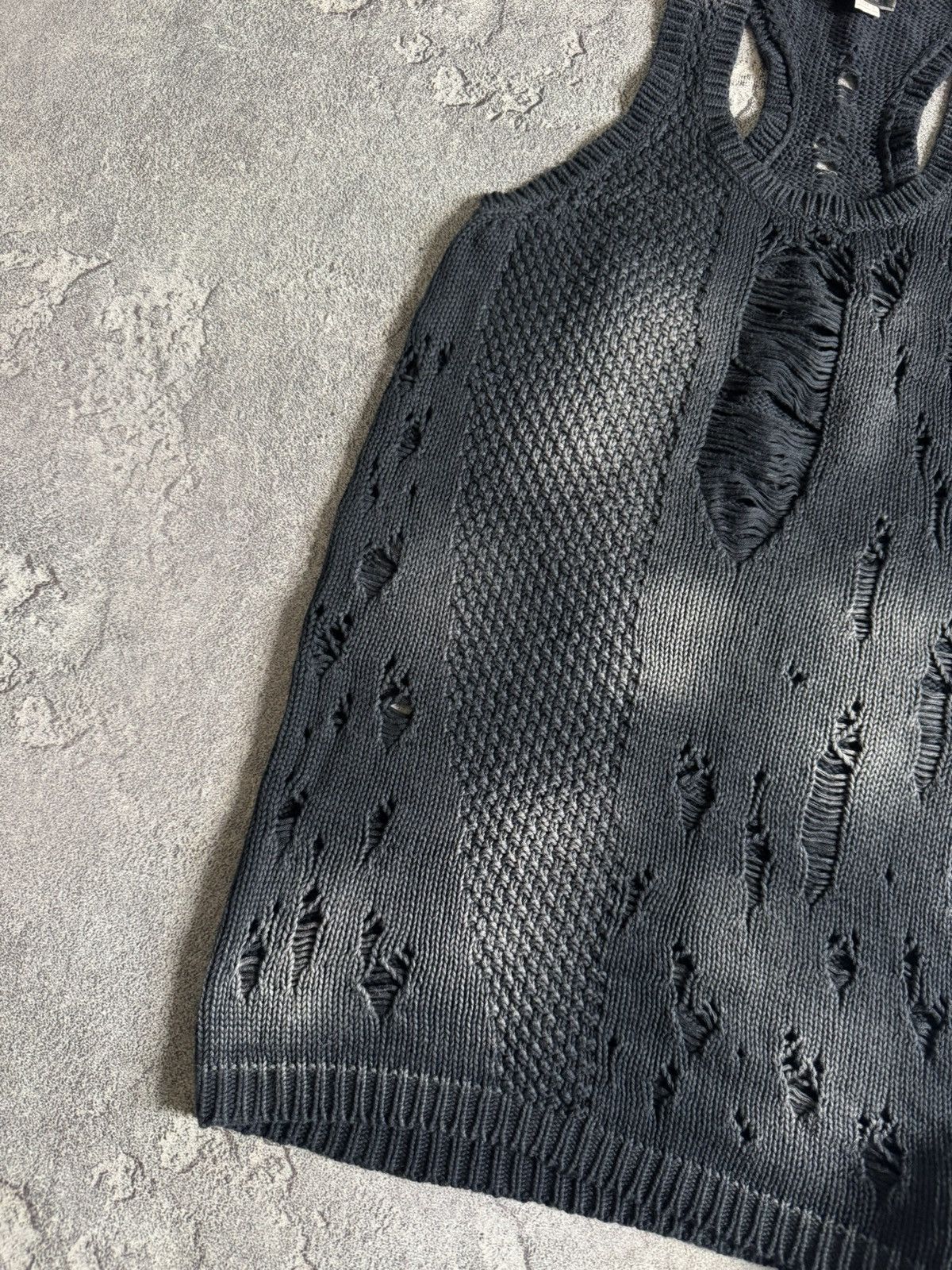 Diesel × Japanese Brand Diesel S distressed style dress Avantgarde tank sleeveless Size S / US 4 / IT 40 - 6 Thumbnail