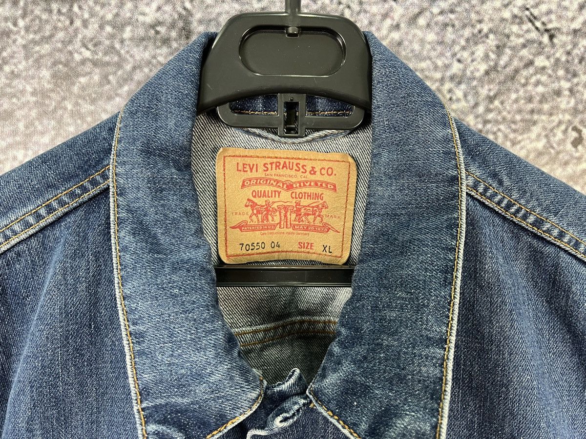 Levi's Men’s Vintage 90s Levi's Denim Jacket Trucker Y2K Size XL Size US XL / EU 56 / 4 - 7 Thumbnail