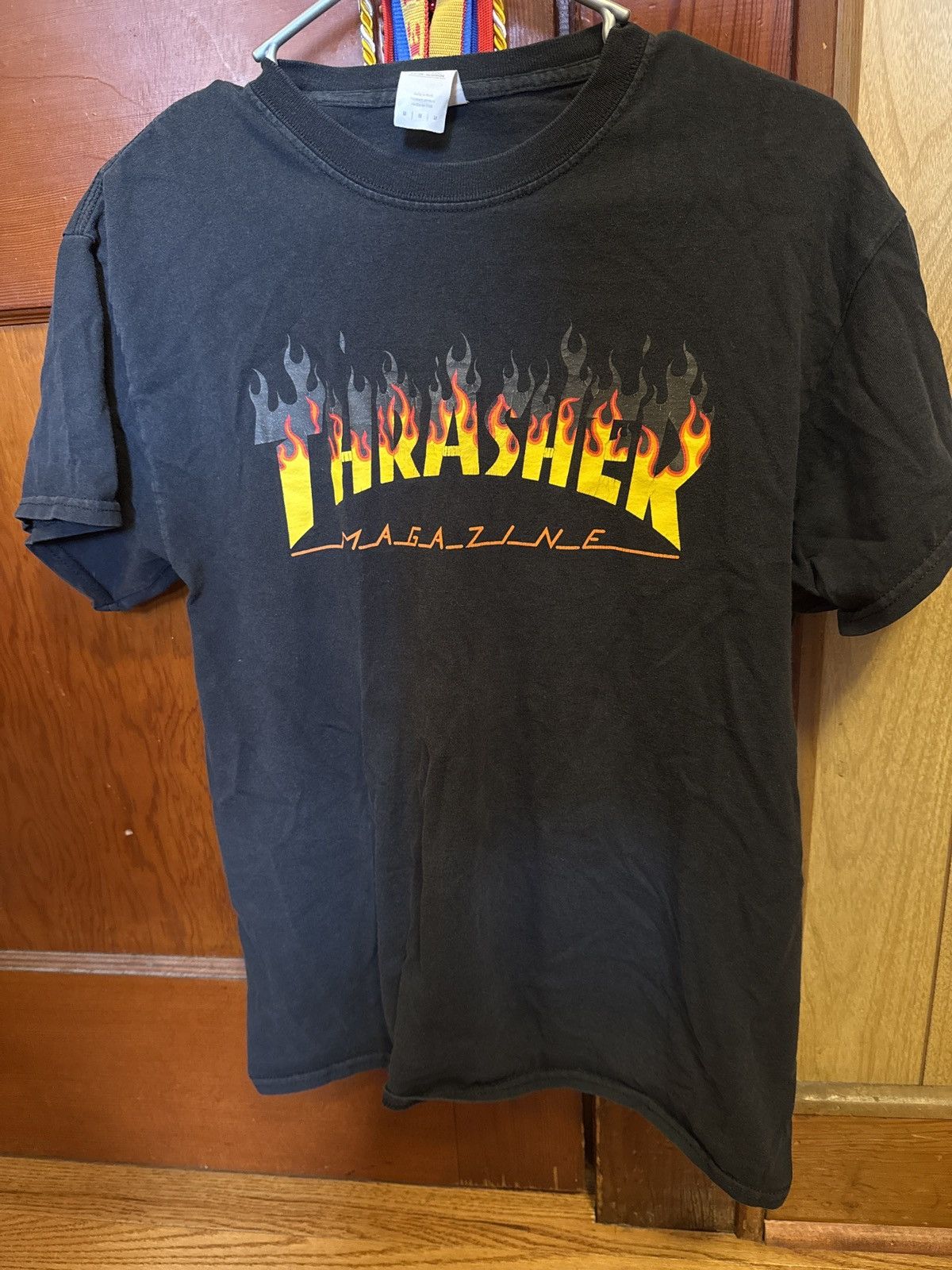 Thrasher × Vintage Thrasher Flame t shirt Size US M / EU 48-50 / 2 - 1 Thumbnail