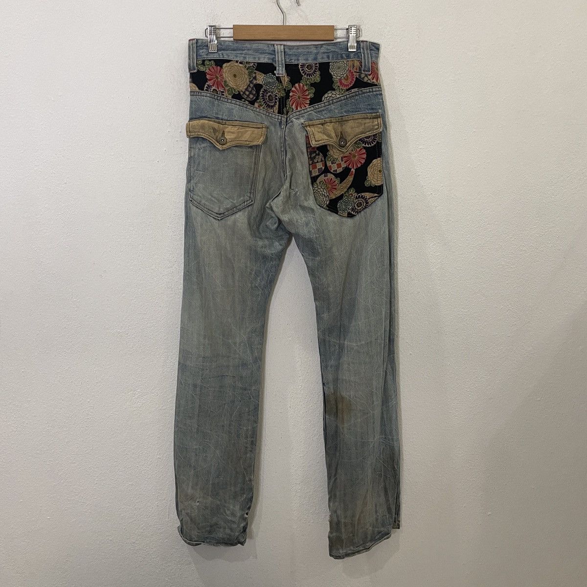 20471120 Vintage Jack Serika Distressed Denim Jeans Size US 30 / EU 46 - 7 Thumbnail
