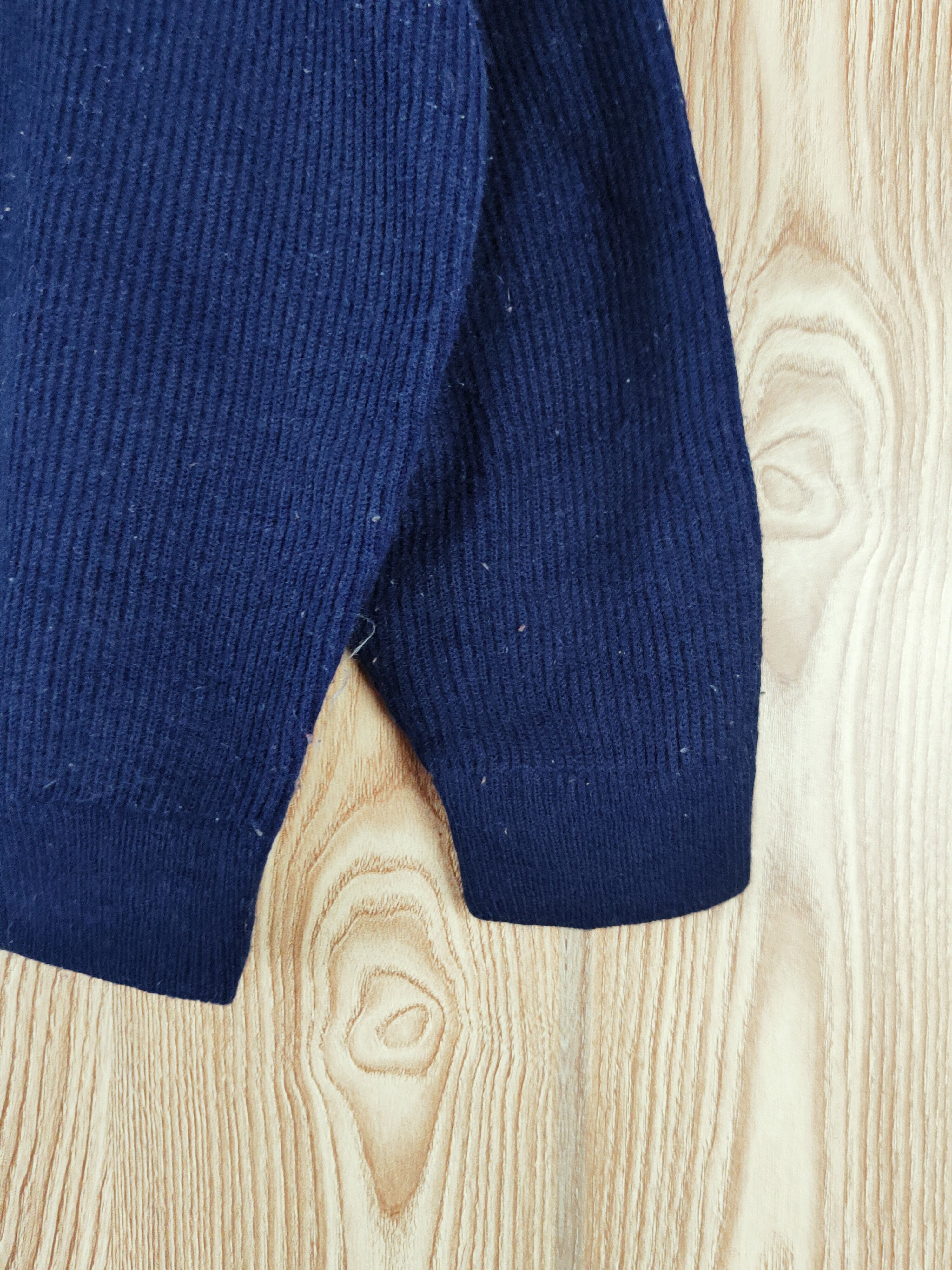 Japanese Brand × Vintage Japanese Brand Navy Knitwear Sweatshirts #W404 Size US L / EU 52-54 / 3 - 6 Thumbnail