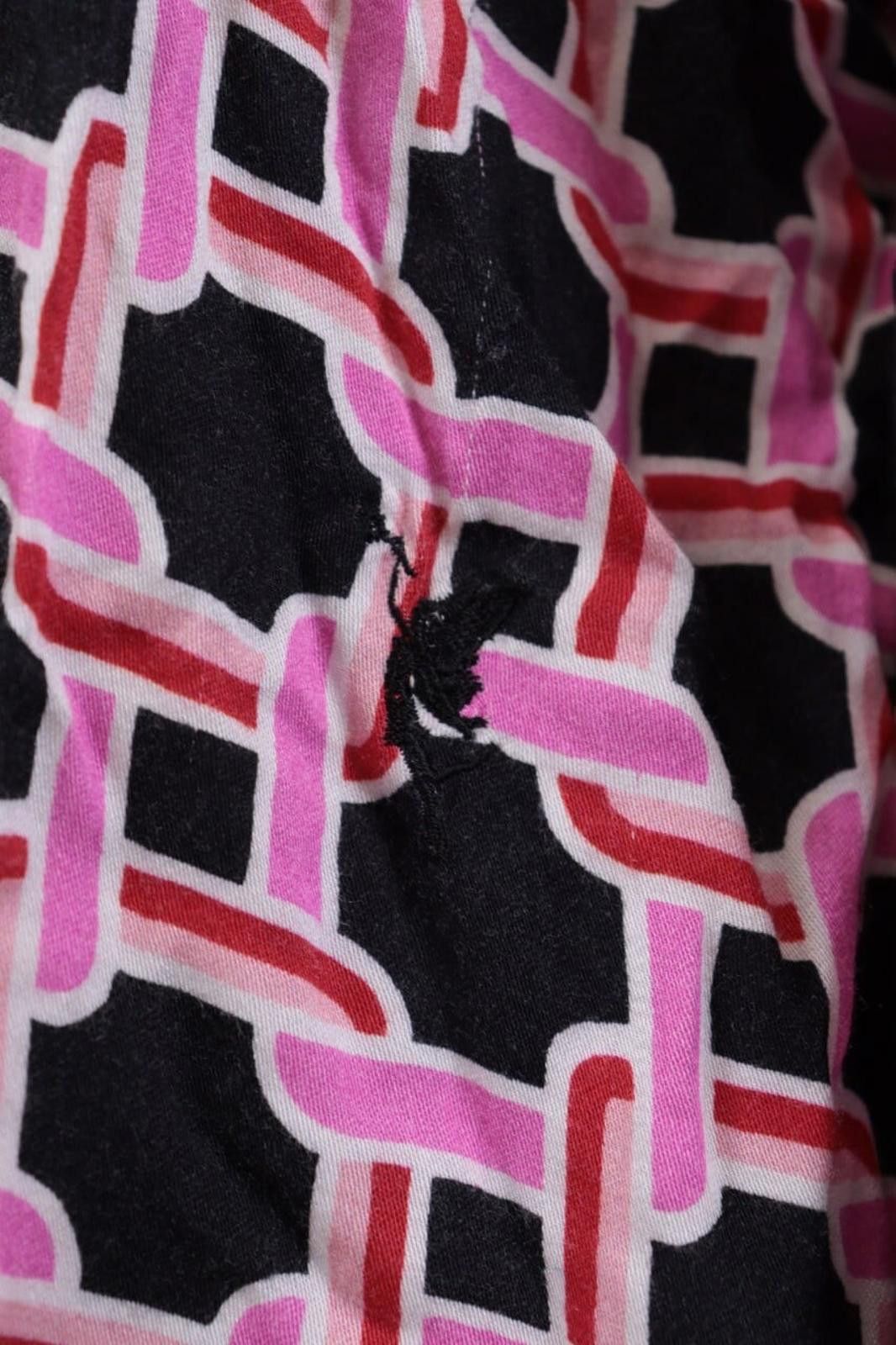 Designer Emily Van Den Bergh Black Сhains Print Blouse Shirt Sz 46 Size M / US 6-8 / IT 42-44 - 7 Thumbnail