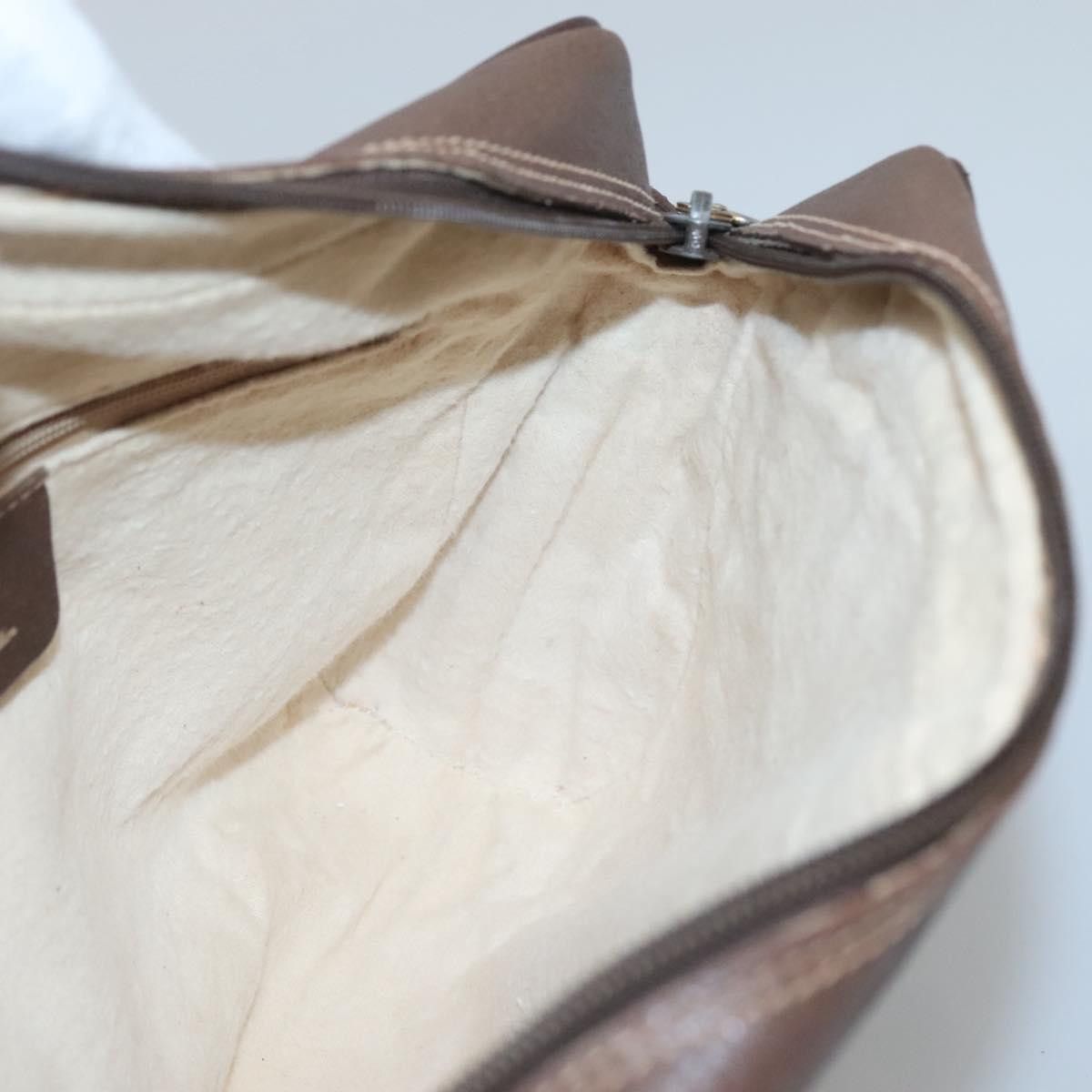 Gucci GUCCI GG Supreme Web Sherry Line Bag Pvc Beige Gold 56 02 Size ONE SIZE - 18 Thumbnail