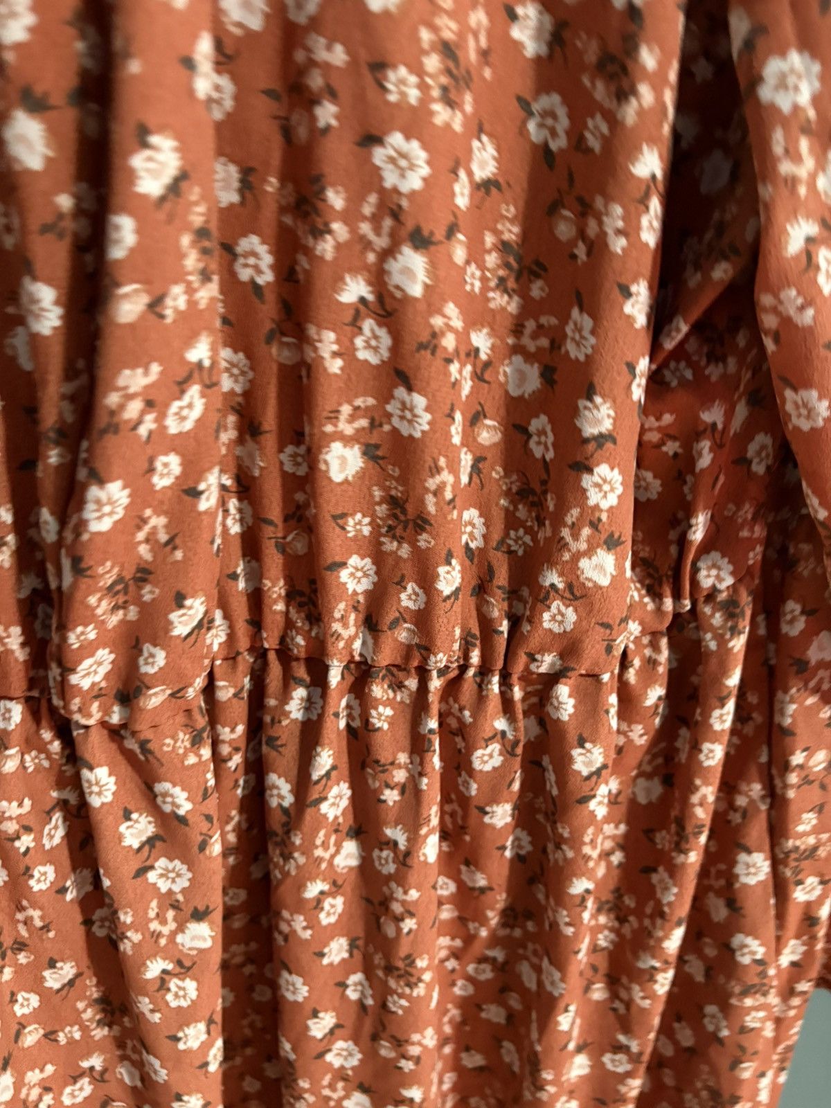 Other AUW Plus 3X Long Sleeve Summer Maxi Dress Floral Dress Size 3XL / US 20-22 - 7 Thumbnail