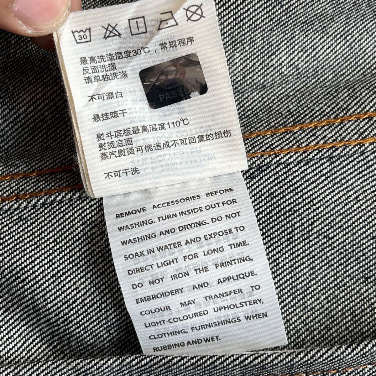 Evisu Seagull Insert Daicock Denim Jacket