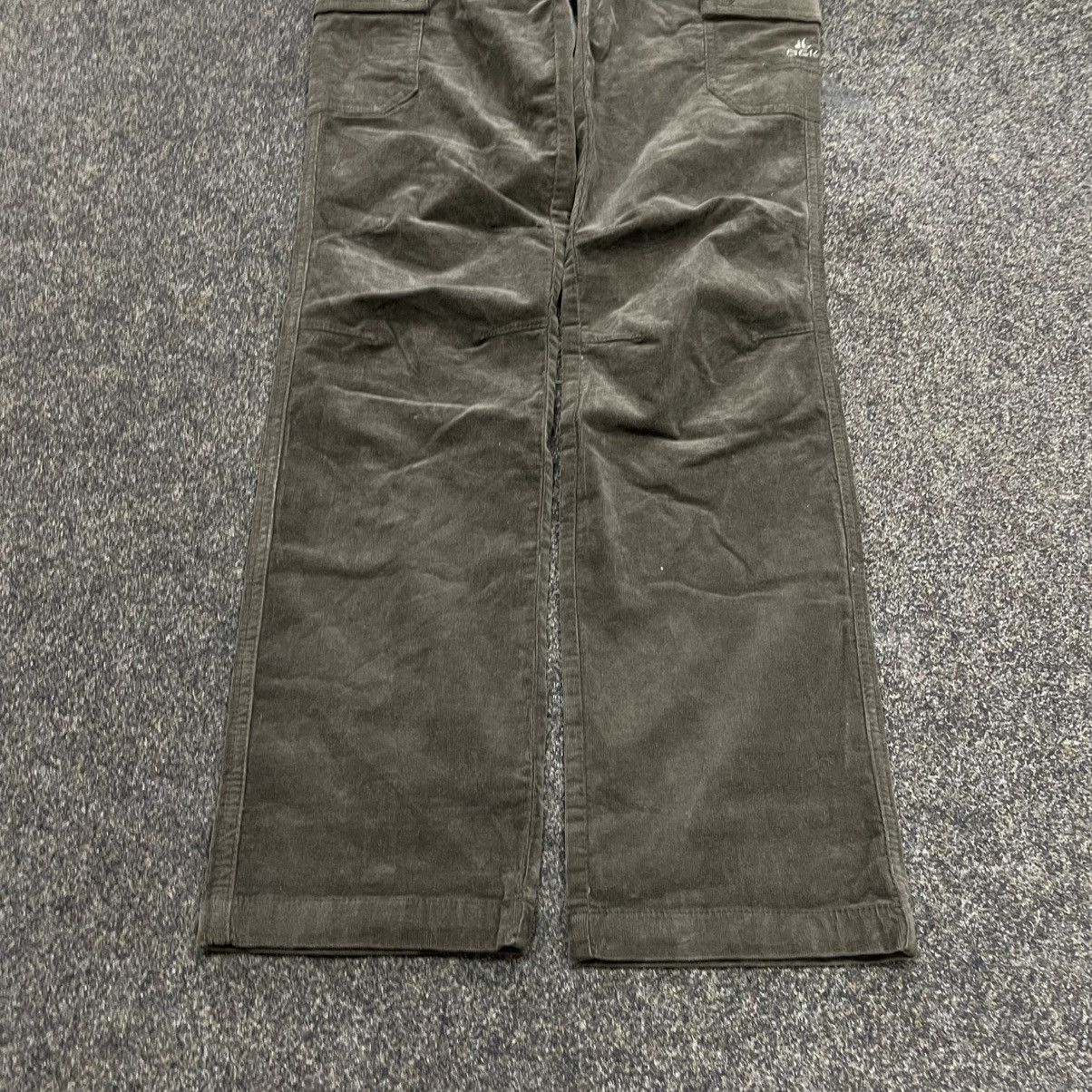 Vintage Vintage Y2K Corduroy Pants Jeans 90s Flared 32 32 Size 32" / US 10 / IT 46 - 5 Thumbnail