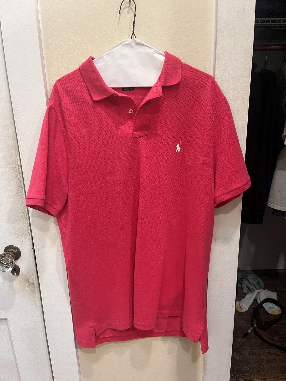 Polo Ralph Lauren Pink Polo Size US L / EU 52-54 / 3 - 1 Thumbnail