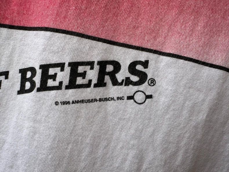 Vintage VintageTee 1996 Budweiser 2505-Nextarrow Size US XL / EU 56 / 4 - 5 Thumbnail