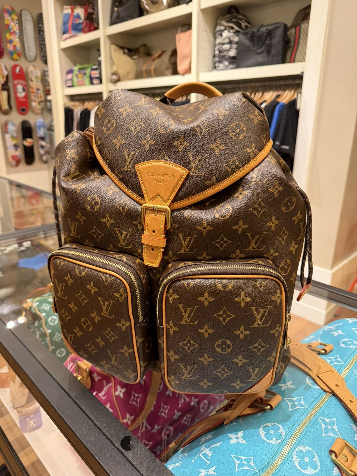 Louis Vuitton Louis Vuitton Montsouris Cargo Backpack Size ONE SIZE - 1 Thumbnail