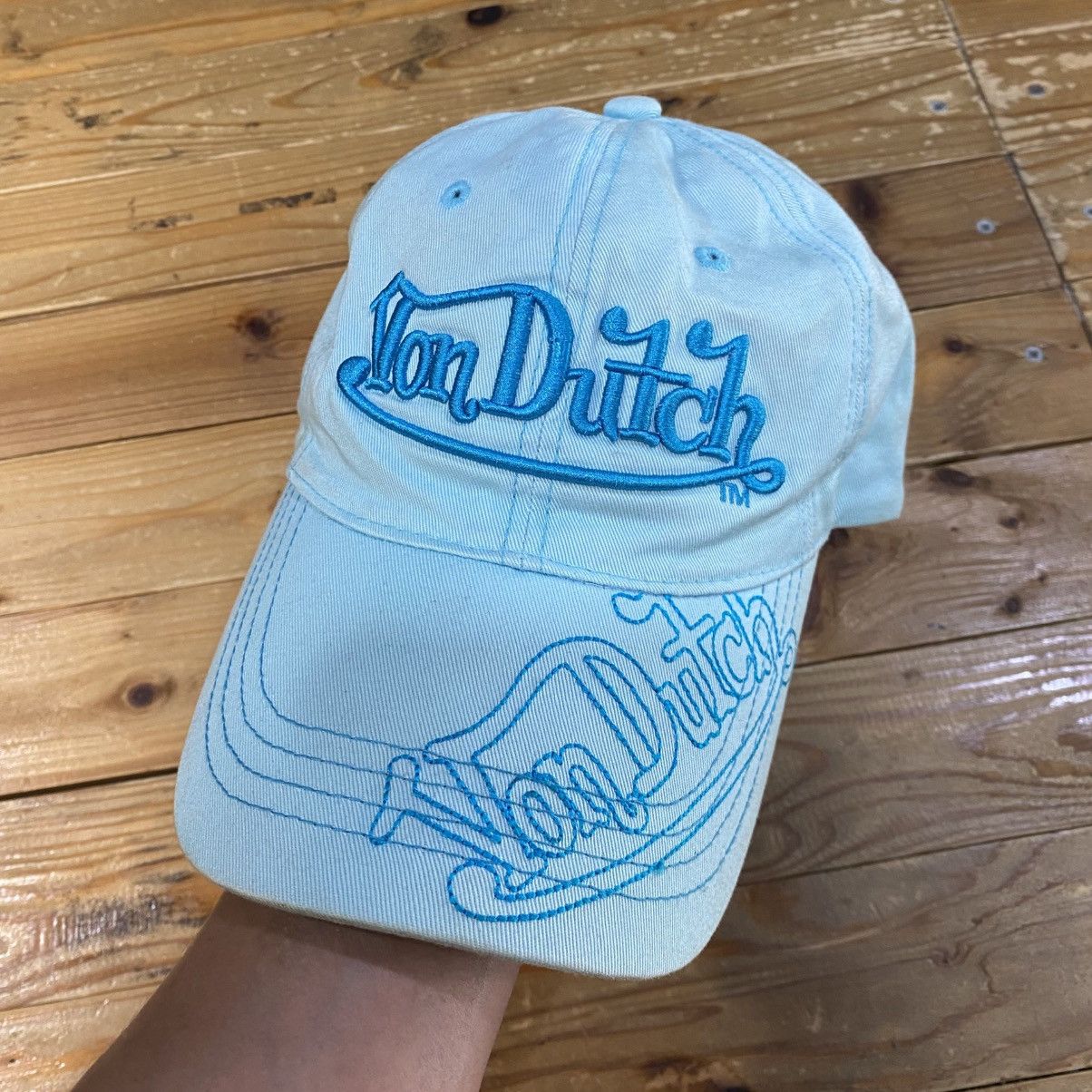 Von Dutch Baby Blue Von Dutch USA Hat Size ONE SIZE - 1 Thumbnail