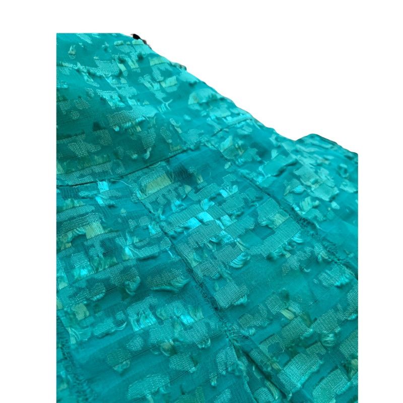 Neiman Marcus Sachin + Babi for Anthropologie Carcanet Blouse Aqua Green Size S / US 4 / IT 40 - 9 Thumbnail