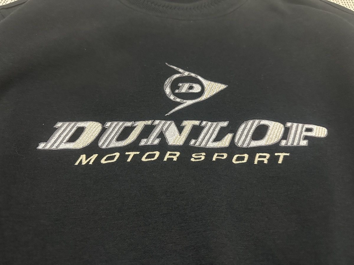 Dunlop 🔥🔥🔥Vintage Dunlop Motorsport Sweatshirt Embroidered Size US M / EU 48-50 / 2 - 3 Thumbnail