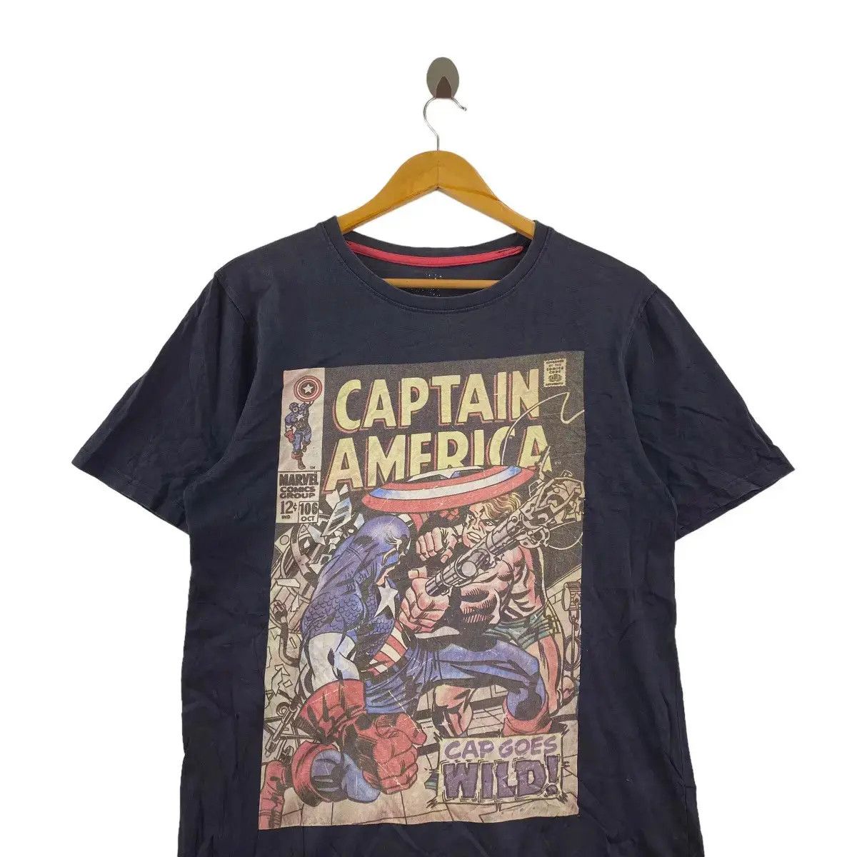 Marvel Comics Vintage CAPTAIN AMERICA Cap Goes Wild Marvel Comics Size US M / EU 48-50 / 2 - 4 Thumbnail