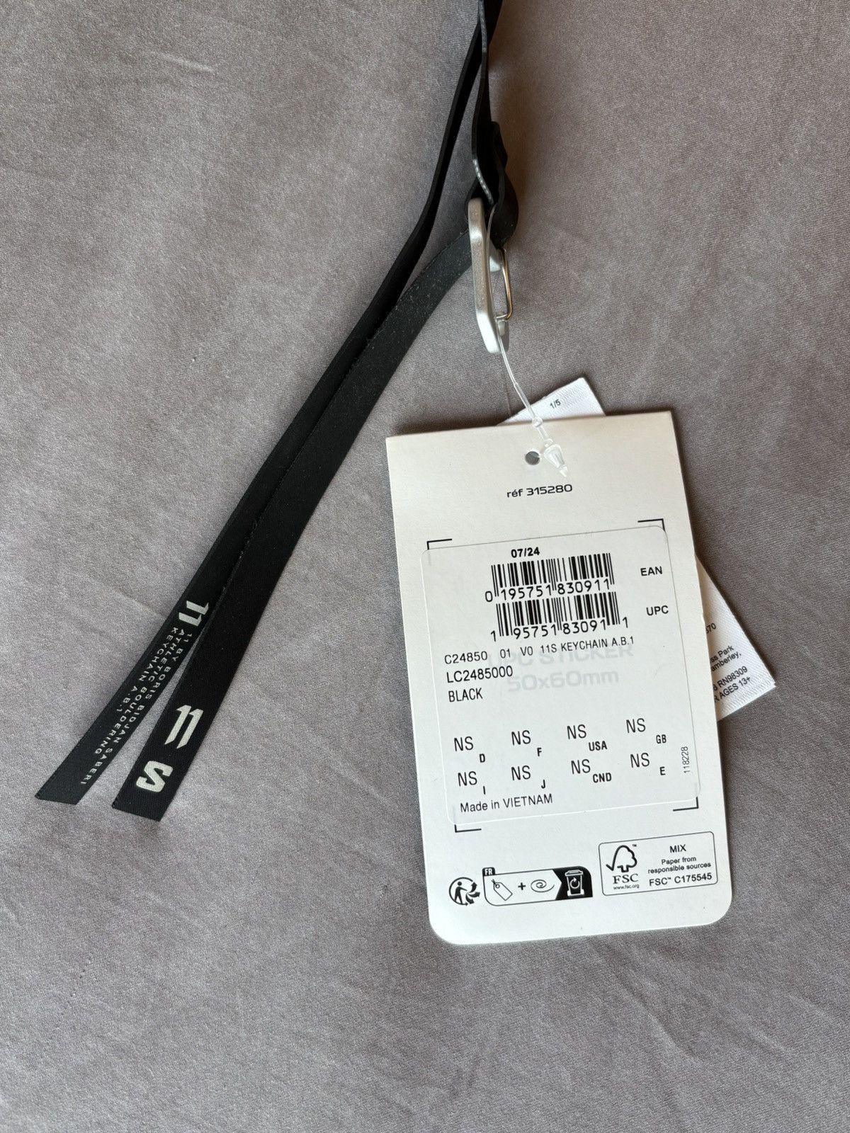 Boris Bidjan Saberi BBS X Salomon Lanyard Size ONE SIZE - 4 Thumbnail