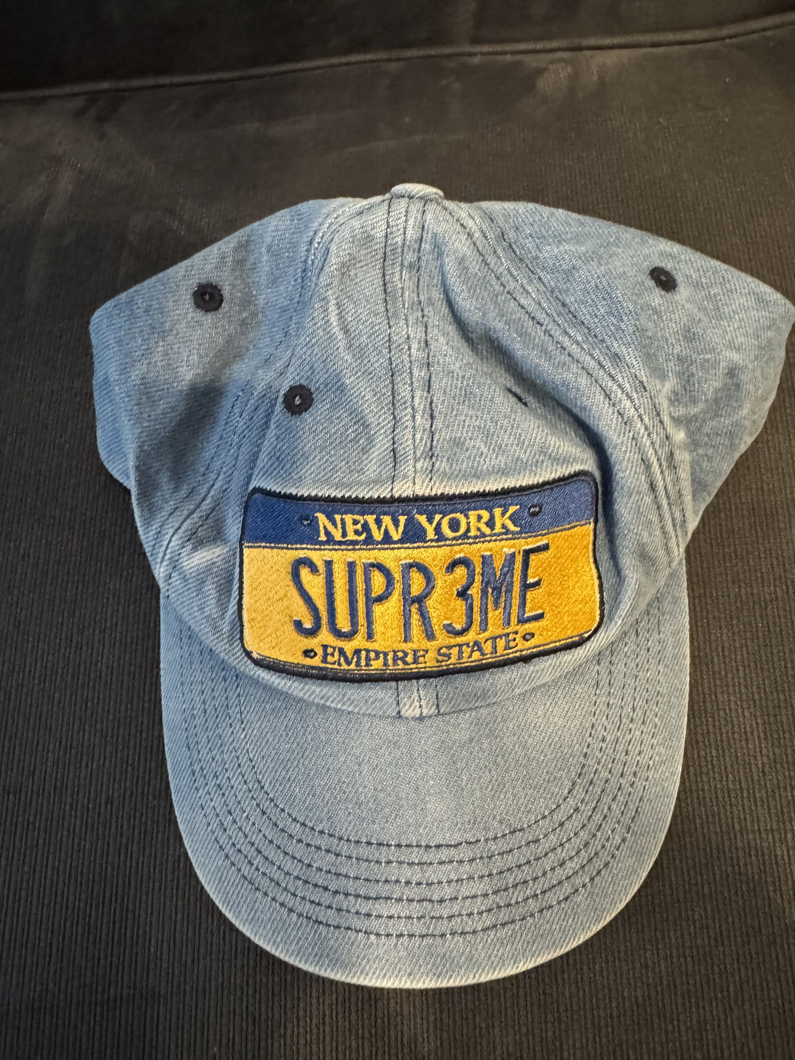 Supreme Supreme License Plate Hat Size ONE SIZE - 2 Thumbnail
