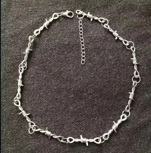 Jewelry × Vintage Necklace Wire Size ONE SIZE - 4 Thumbnail