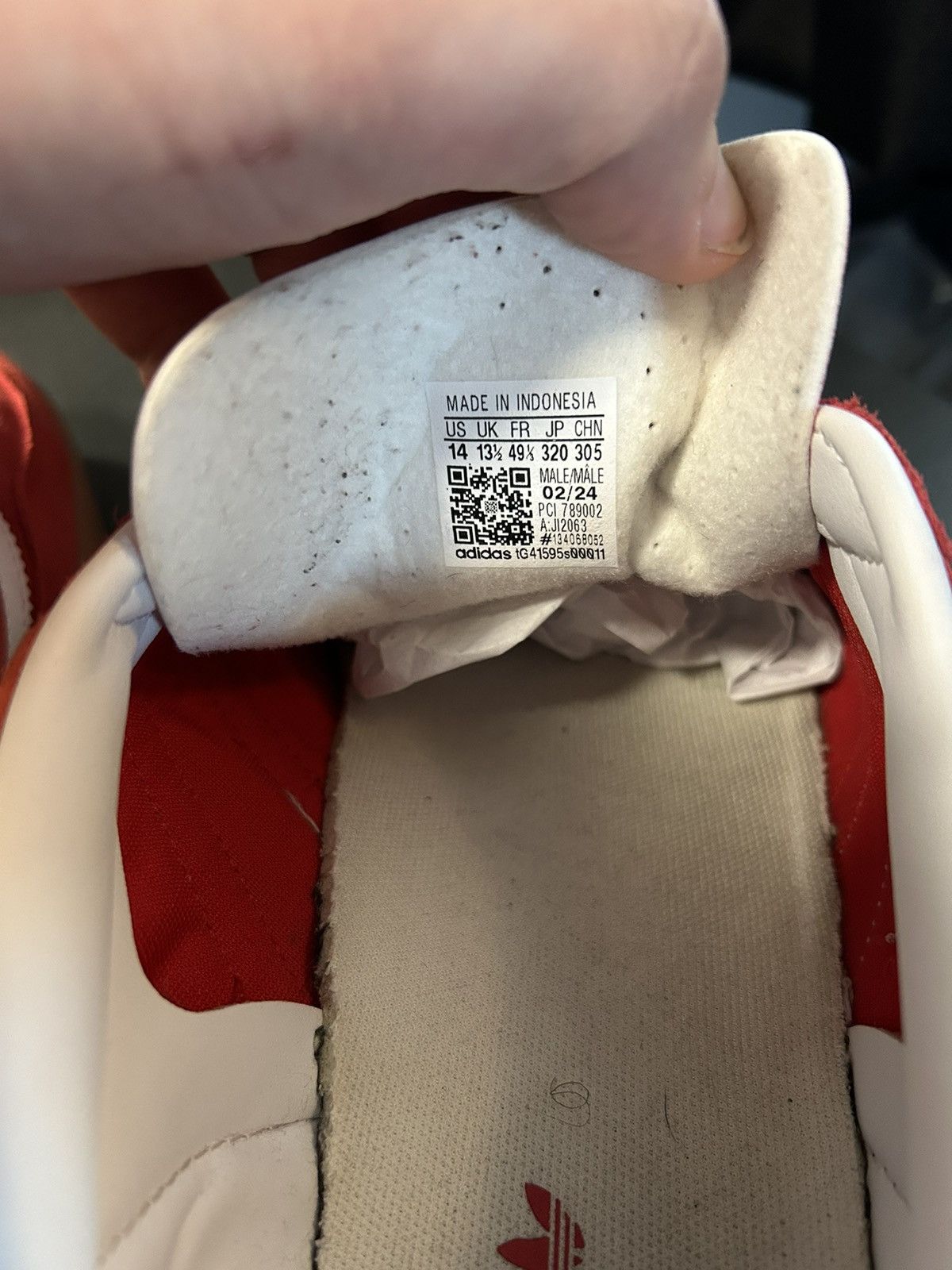 Adidas Gazelle Size US 14 / EU 47 - 9 Thumbnail